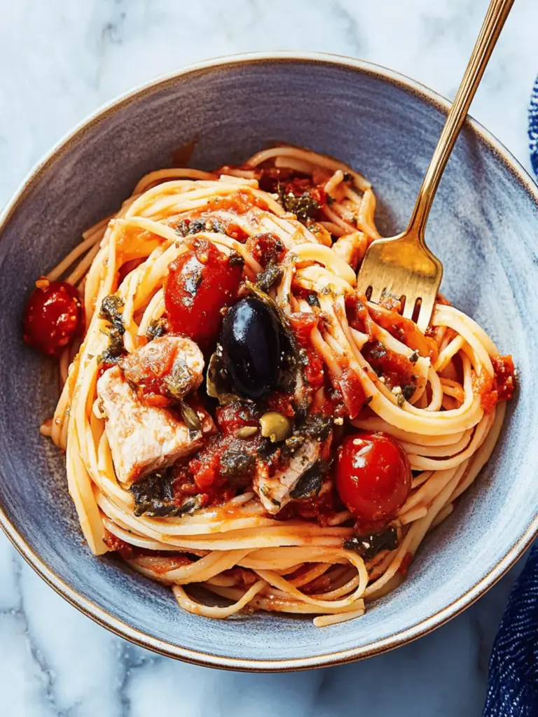 Pantry Pasta Puttanesca