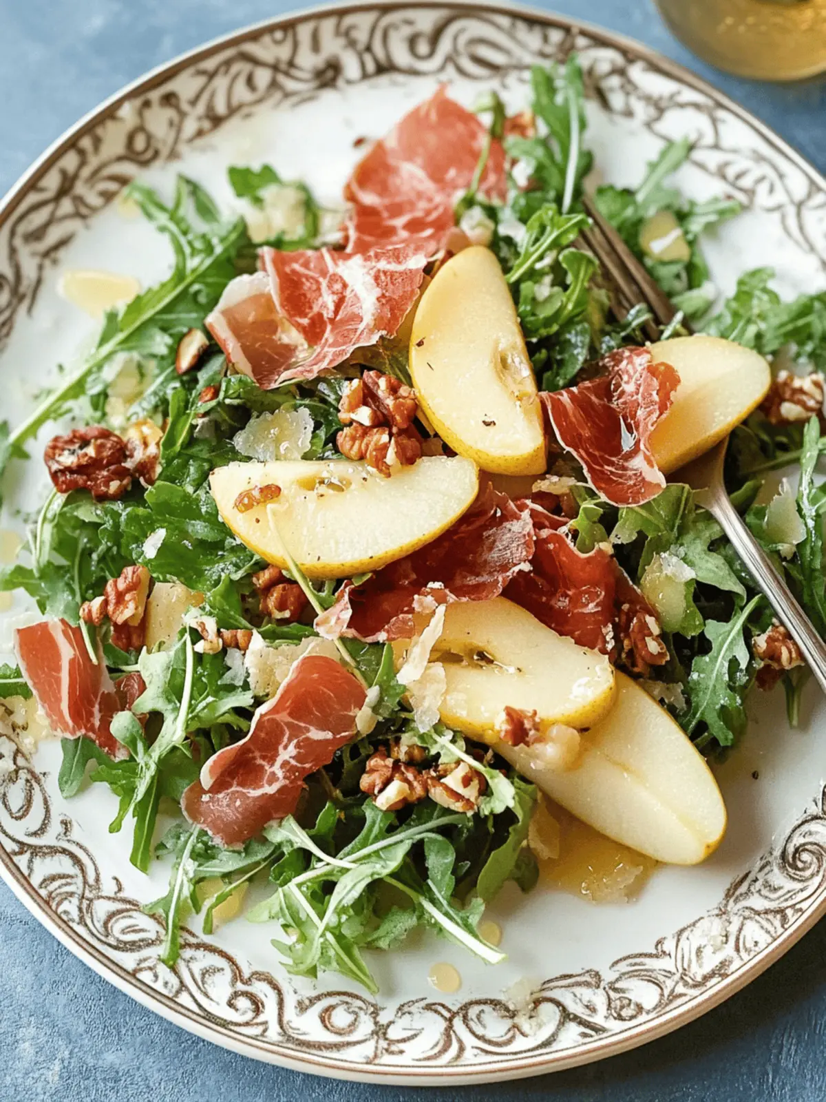 Pear and Prosciutto Salad