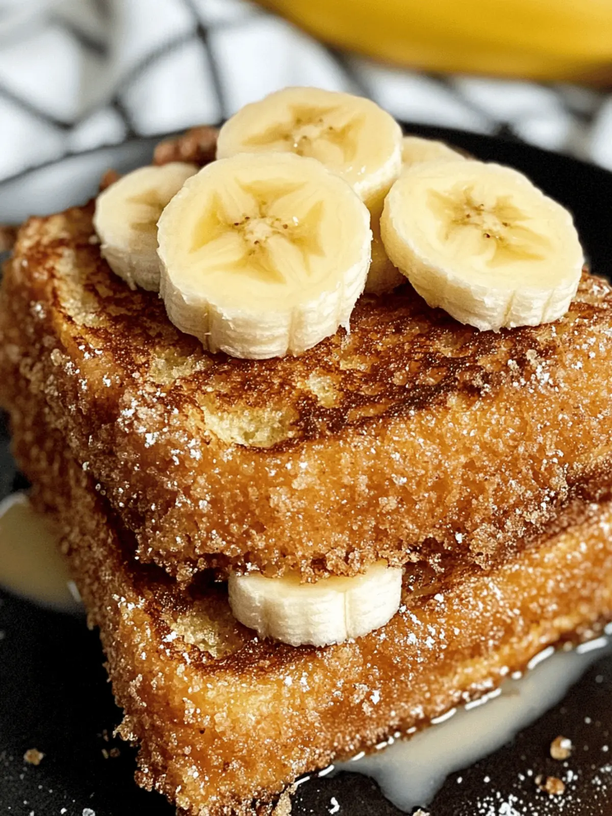 Crispy Banana French Toast