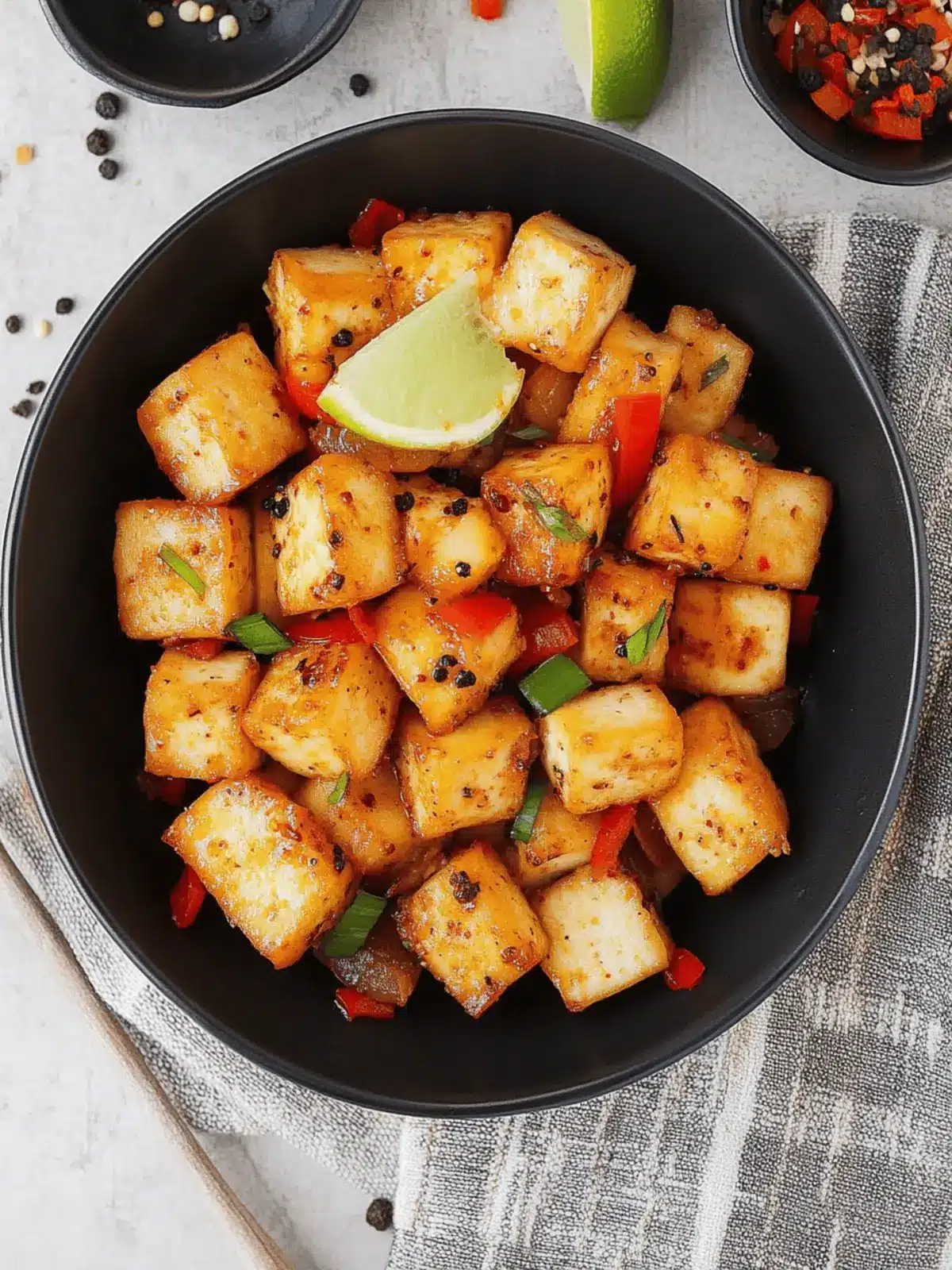 Salt and Pepper Tofu
