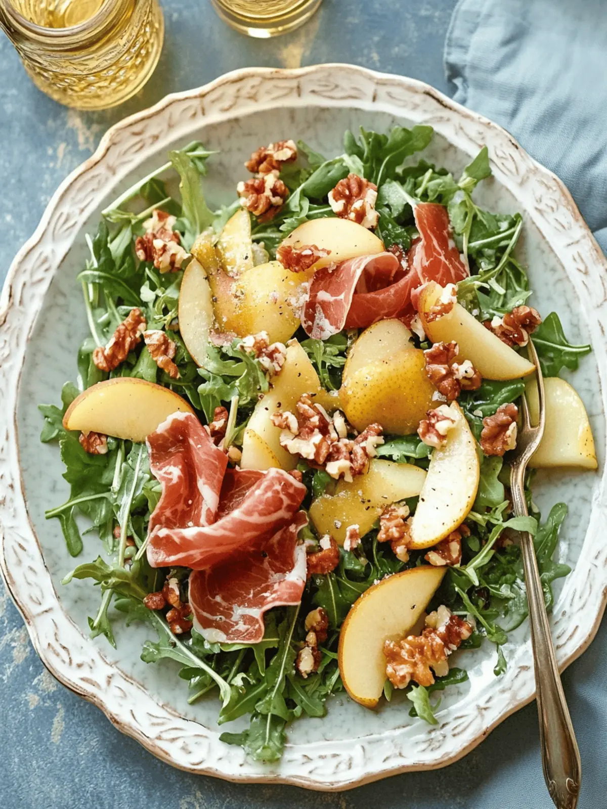 Pear and Prosciutto Salad