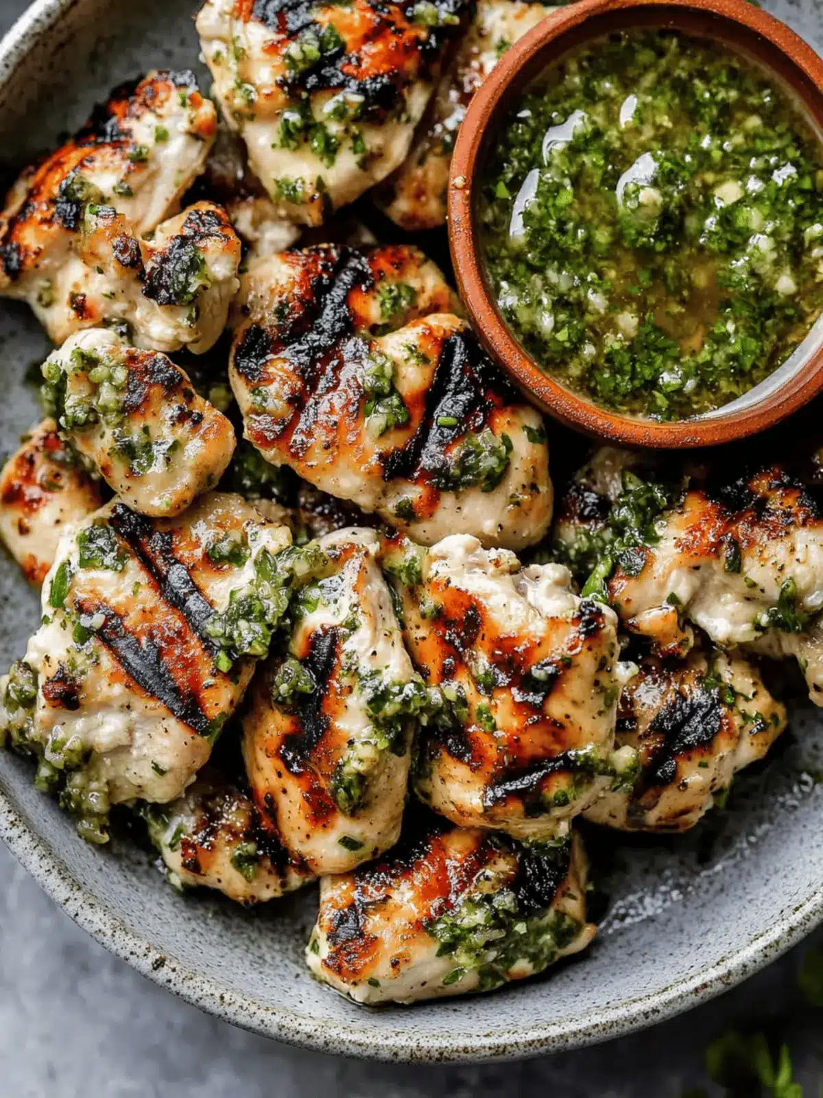 Grilled Chimichurri Chicken