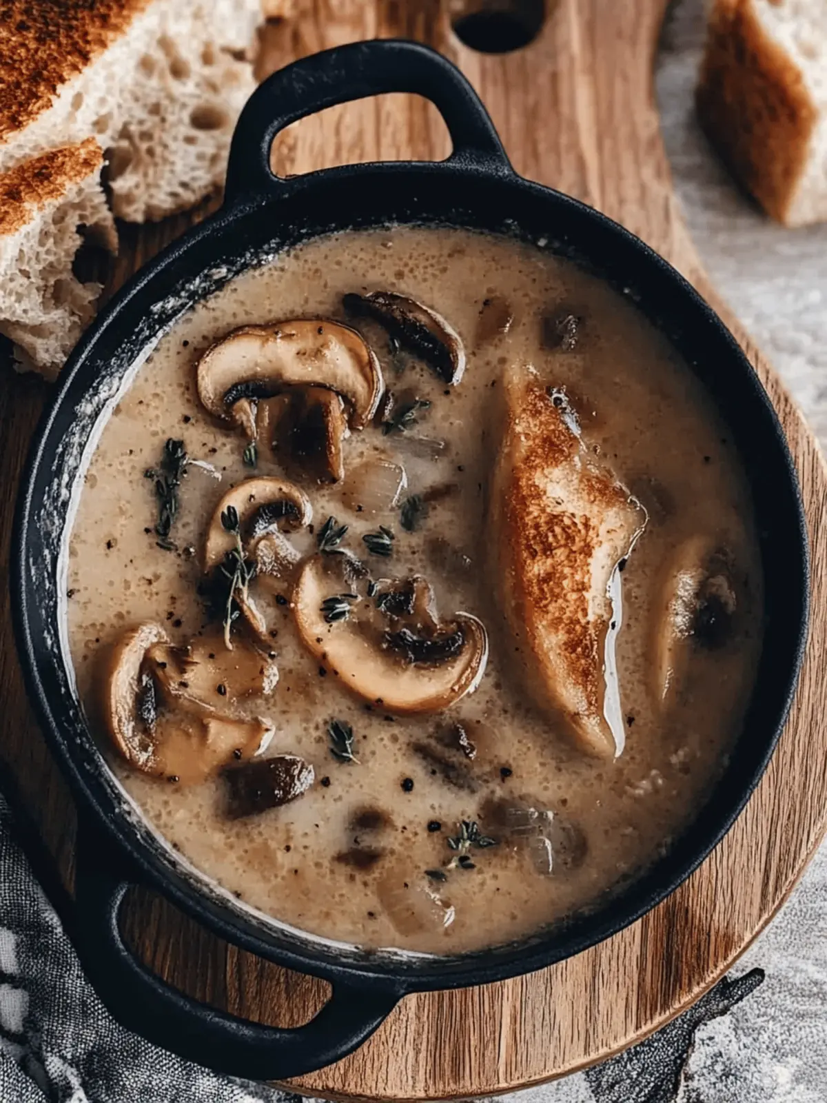 Cozy Mushroom Soup