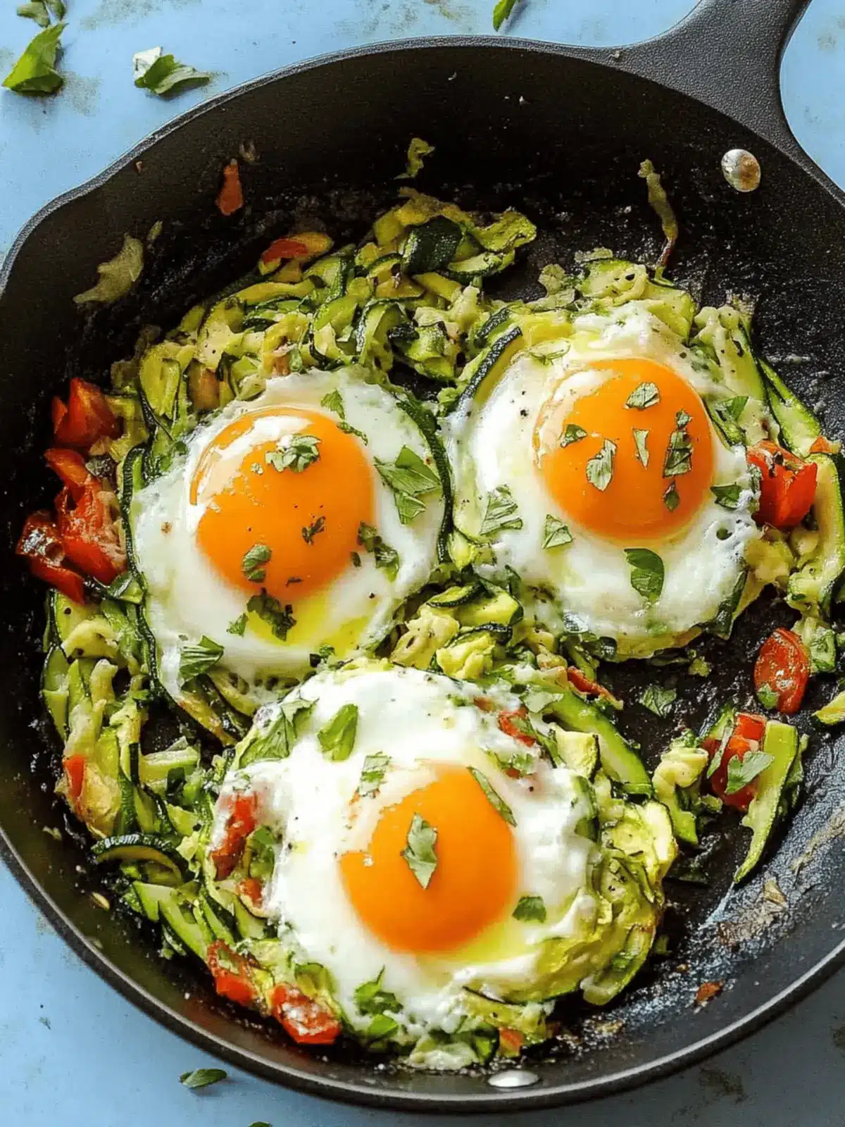 Zucchini Breakfast Skillet