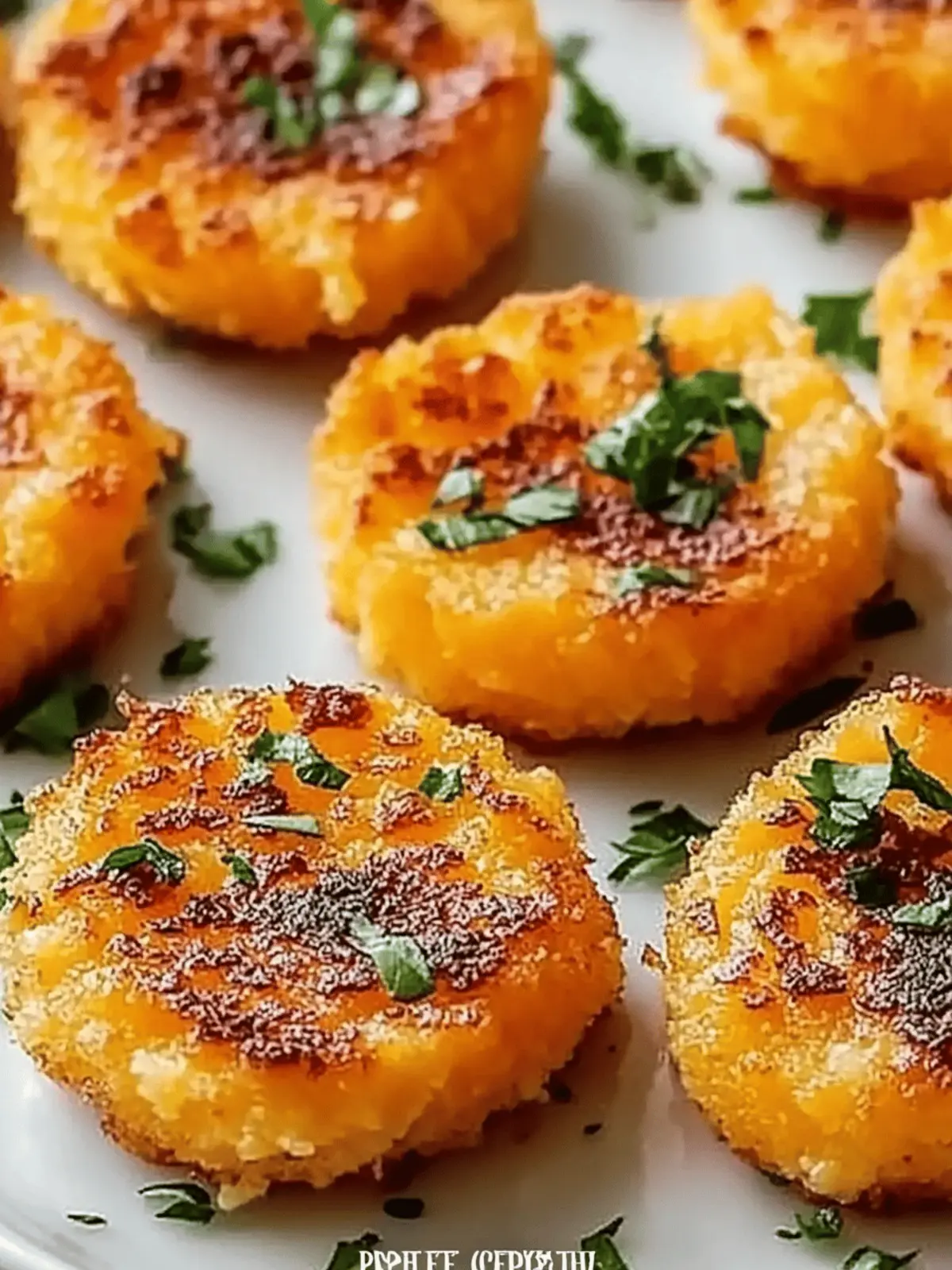 Crispy Smashed Carrots Bites