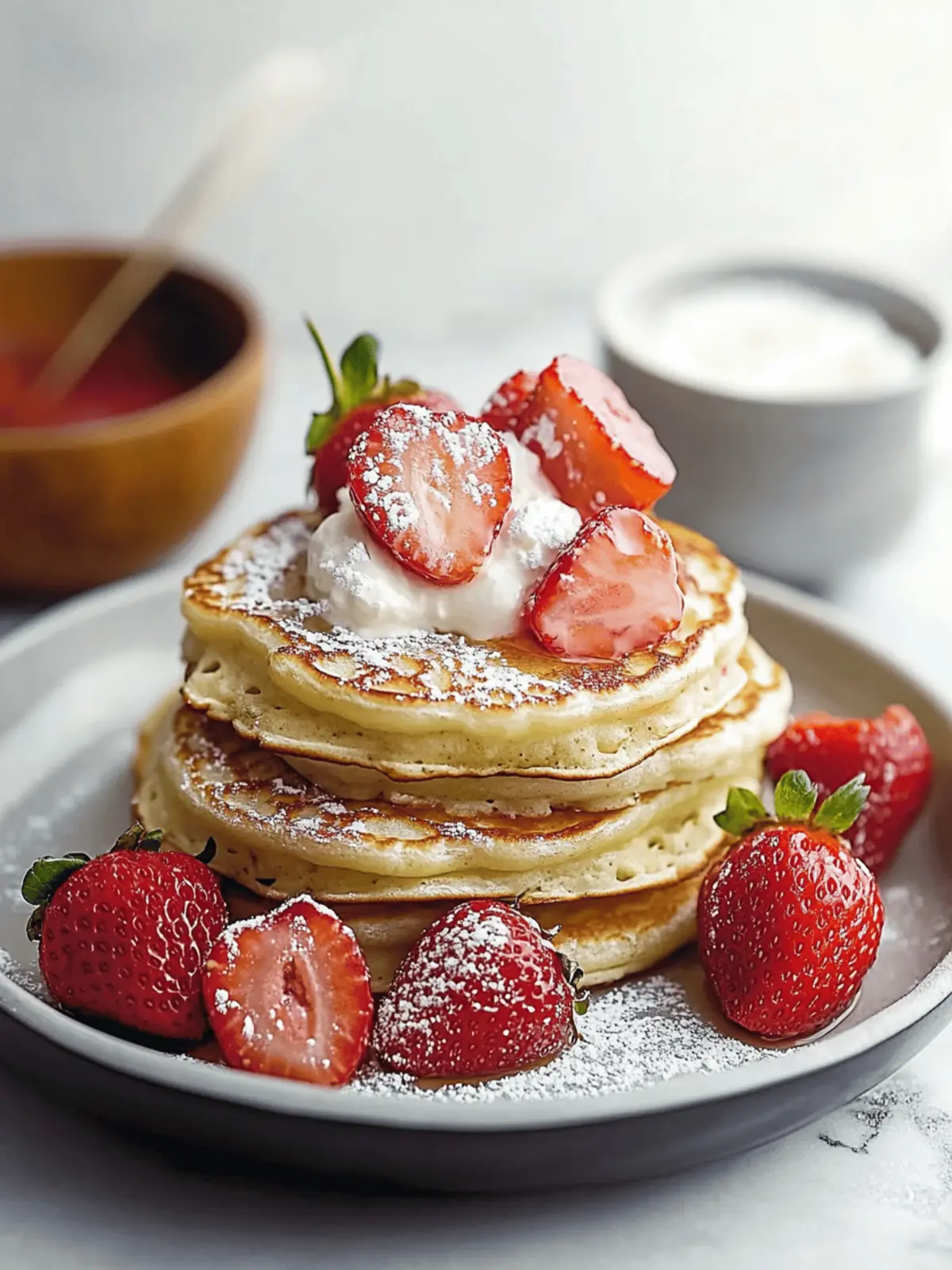 Strawberry Pancakes