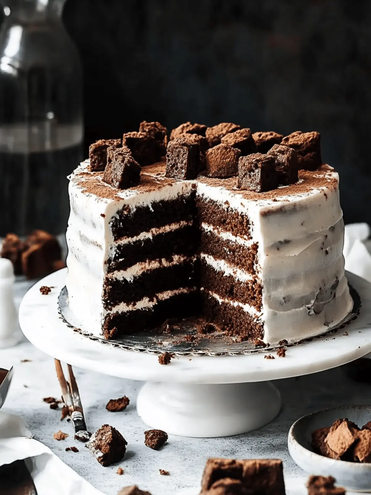 Ultimate Brownie Cake