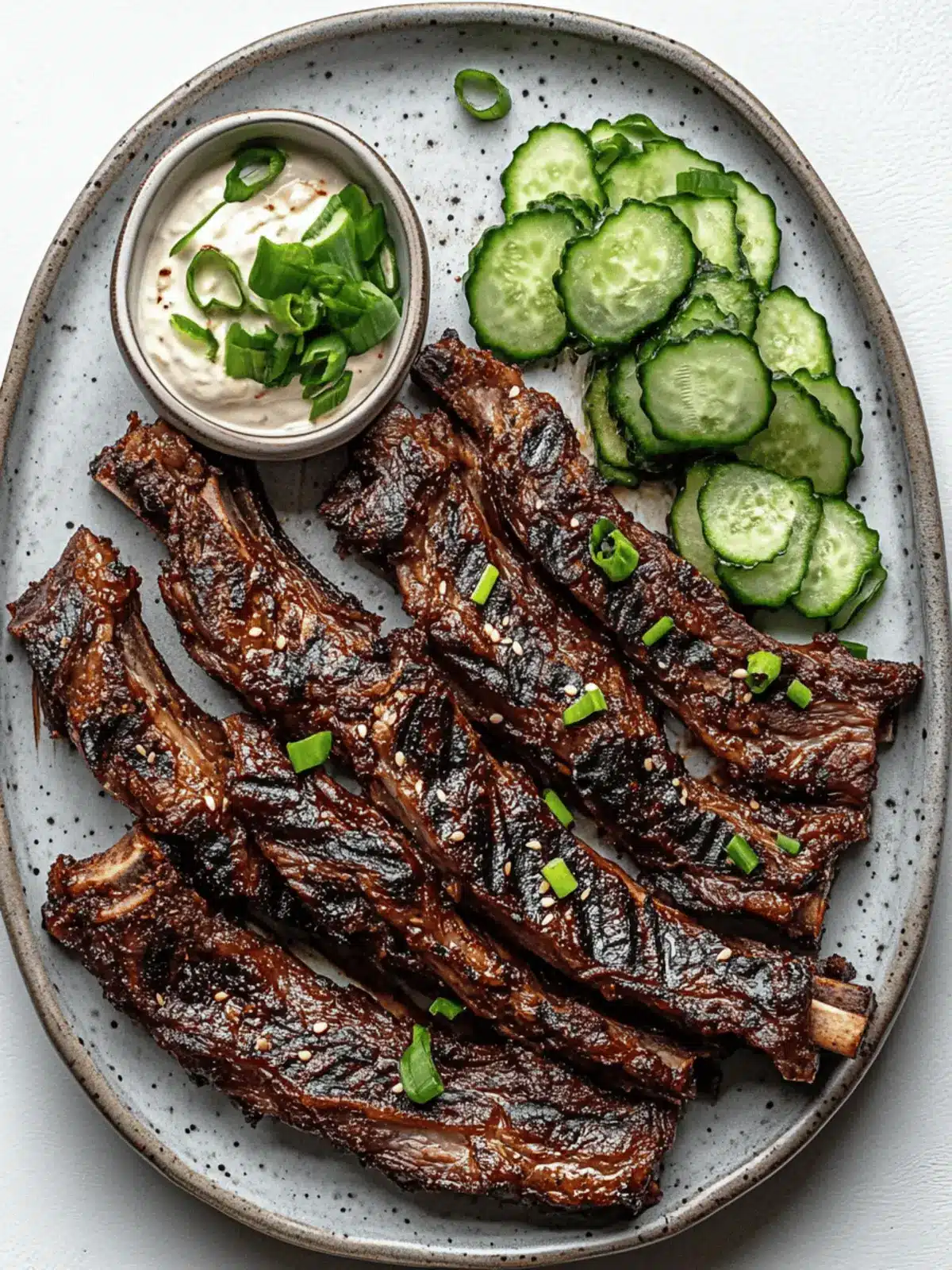 Grilled Korean-Style Short Ribs (Galbi)