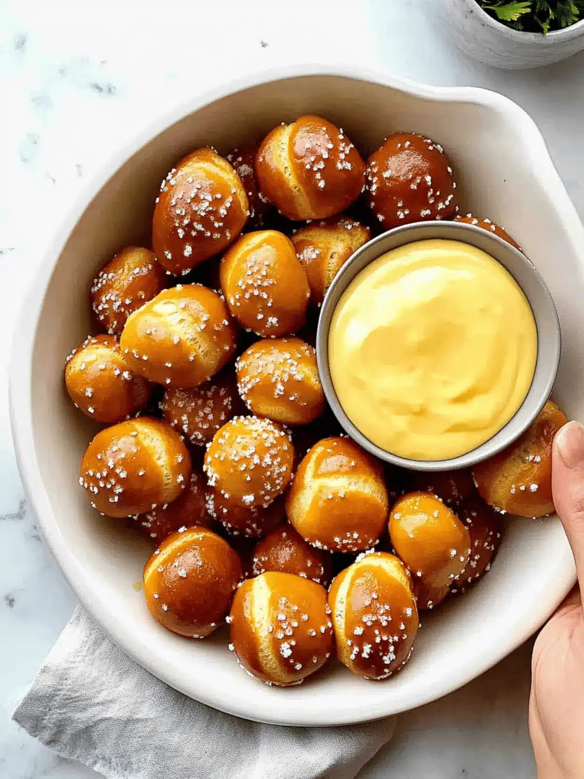 Buttery Soft Pretzel Bites