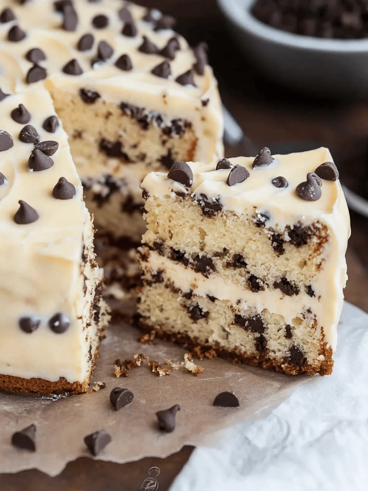 Chocolate Chip Cake