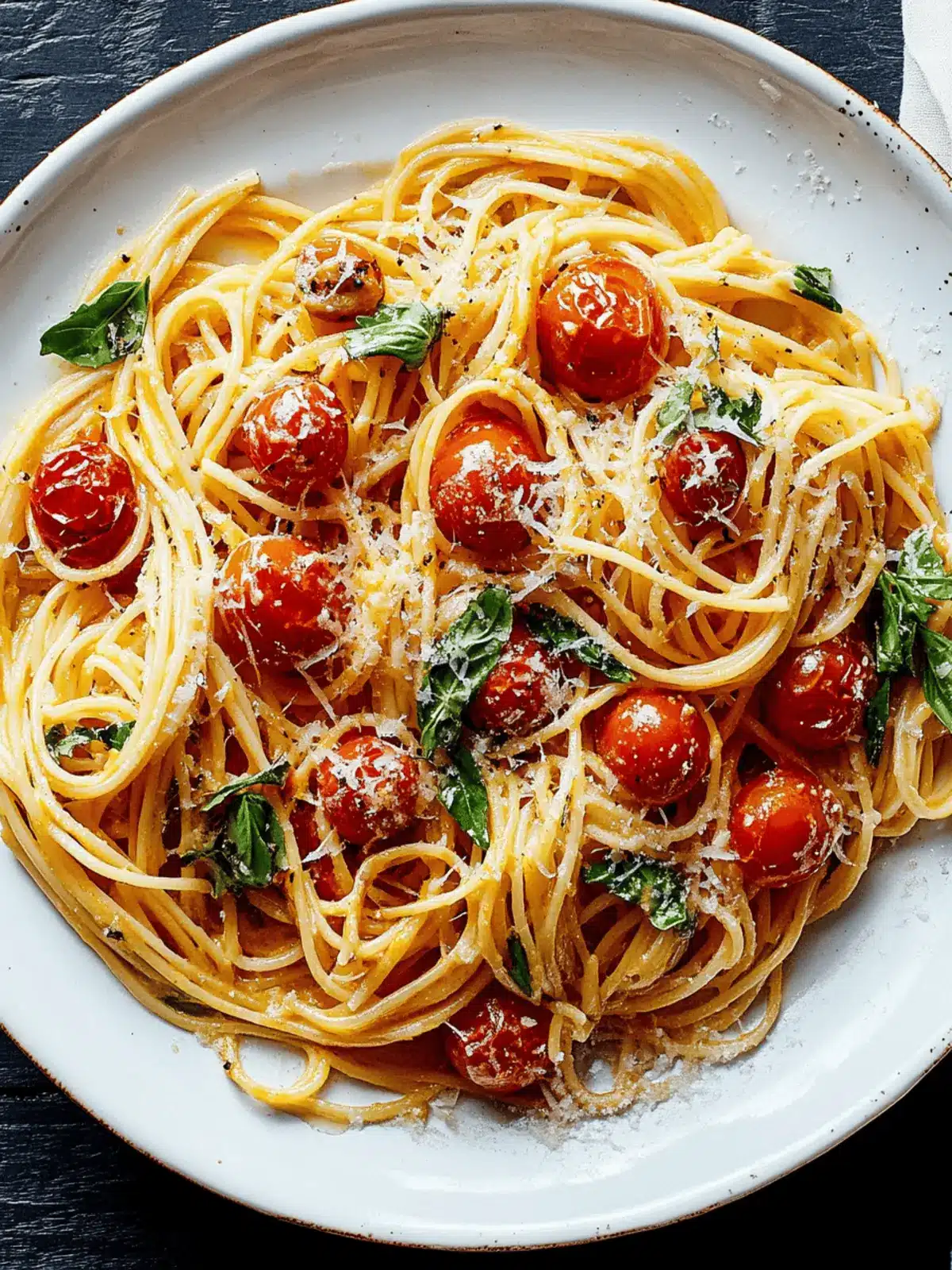 15-Minute Cherry Tomato Pasta
