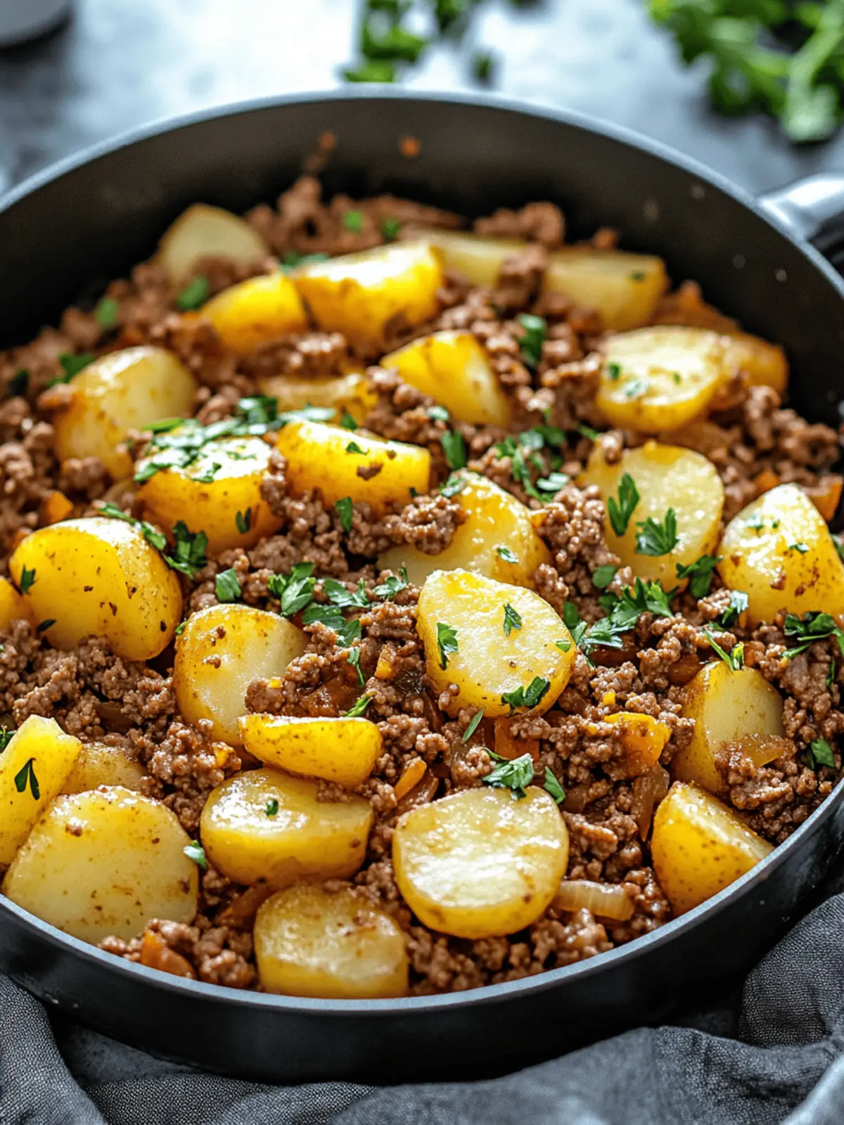 Ground Beef and Potatoes