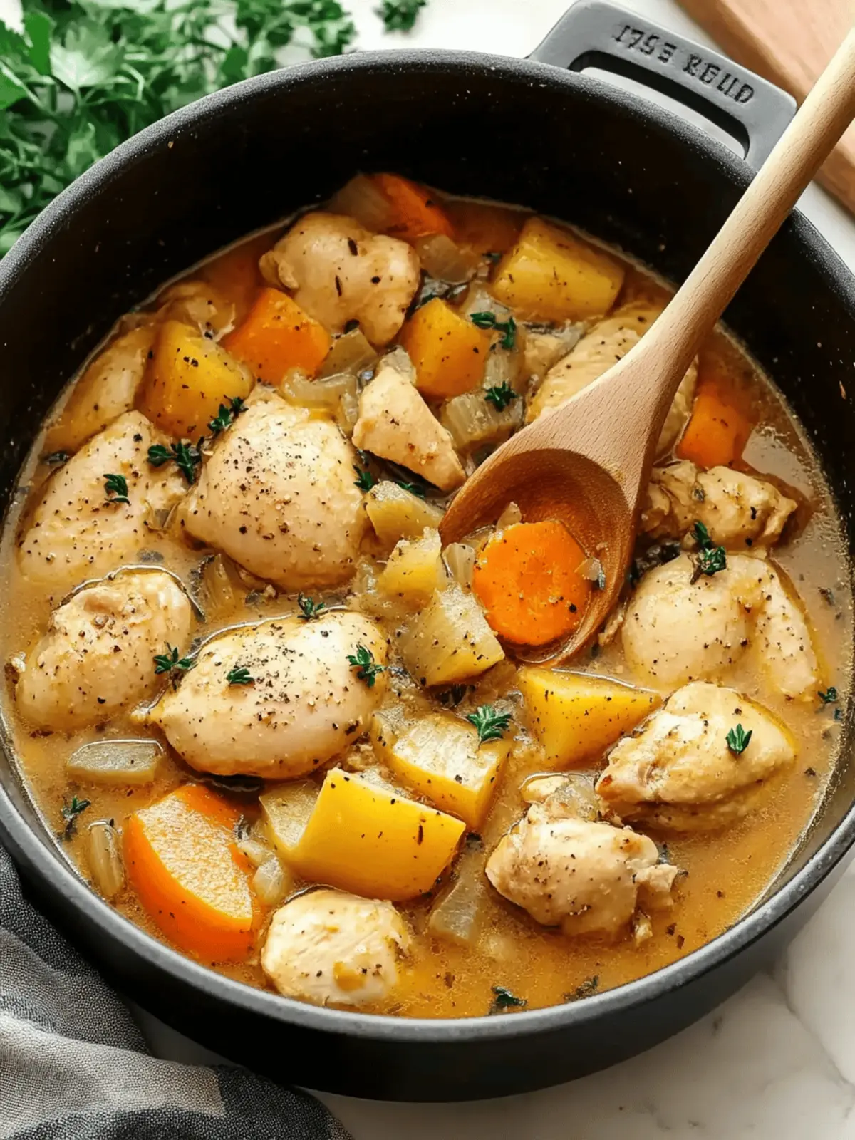 One-Pot Stewed Chicken