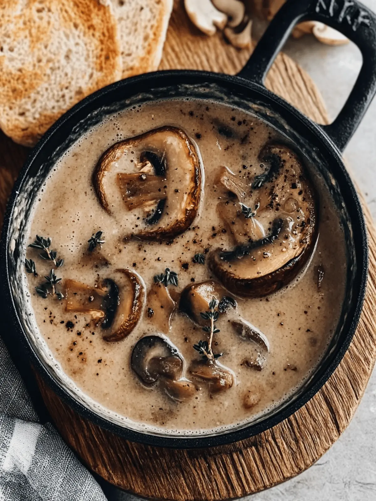 Cozy Mushroom Soup
