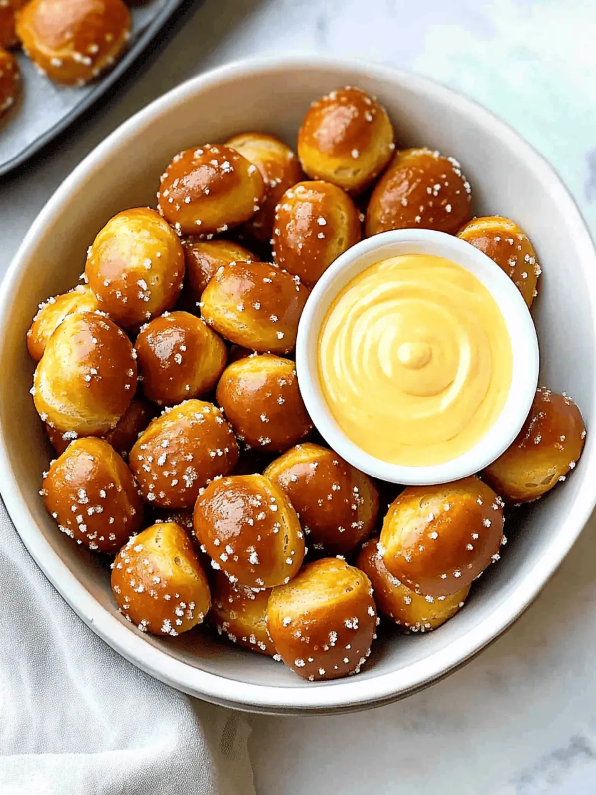 Buttery Soft Pretzel Bites