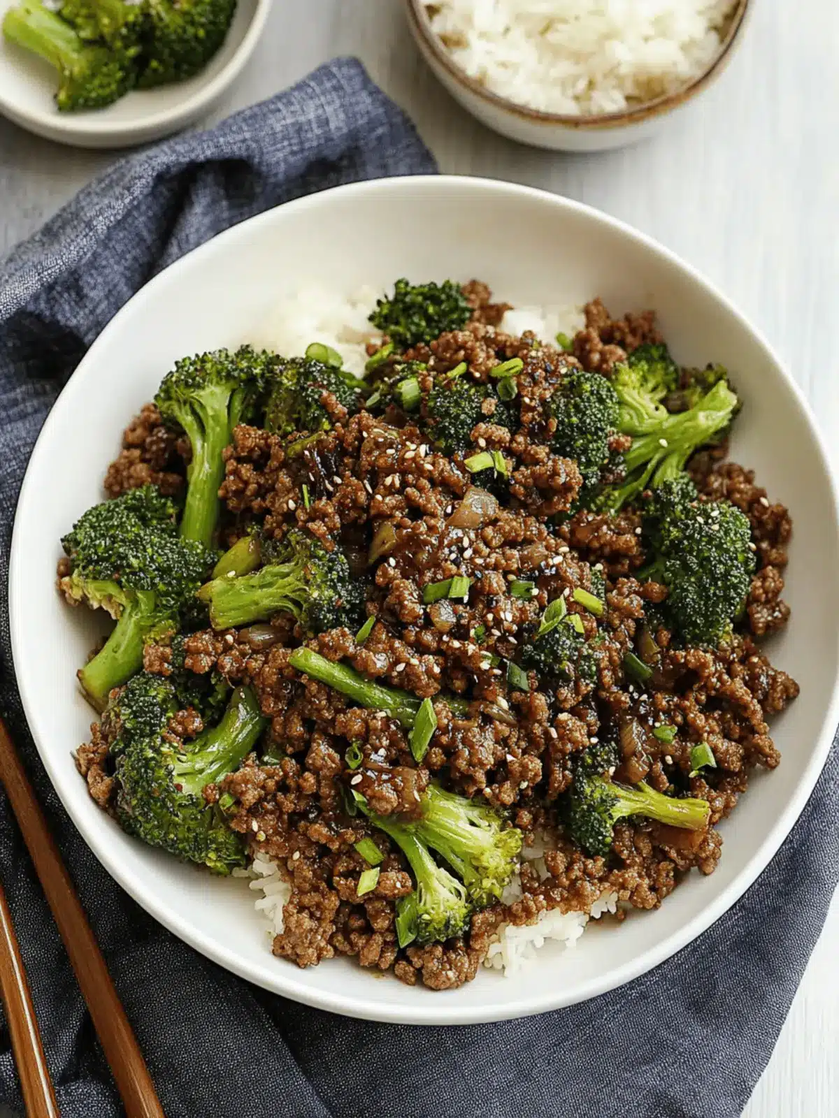 Easy Ground Beef and Broccoli Stir Fry