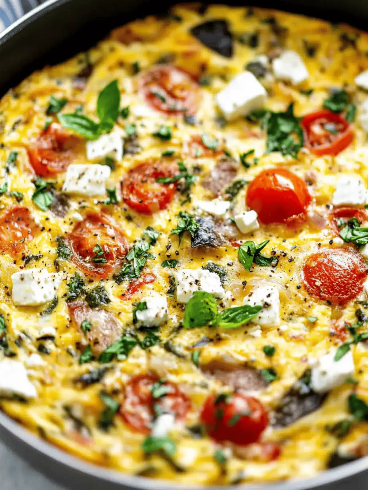 Greek Vegetable Frittata