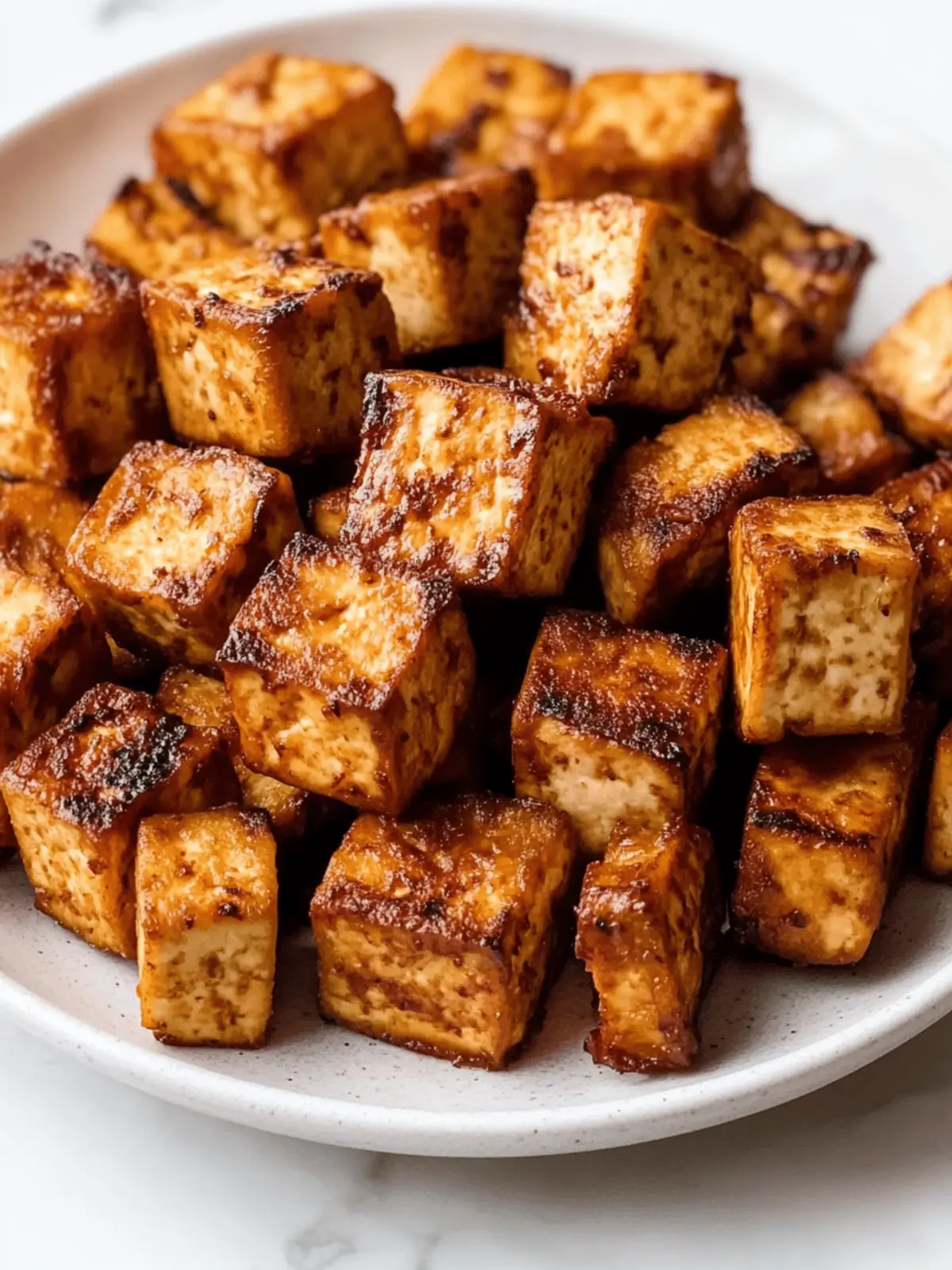 Basic Air Fried Tofu