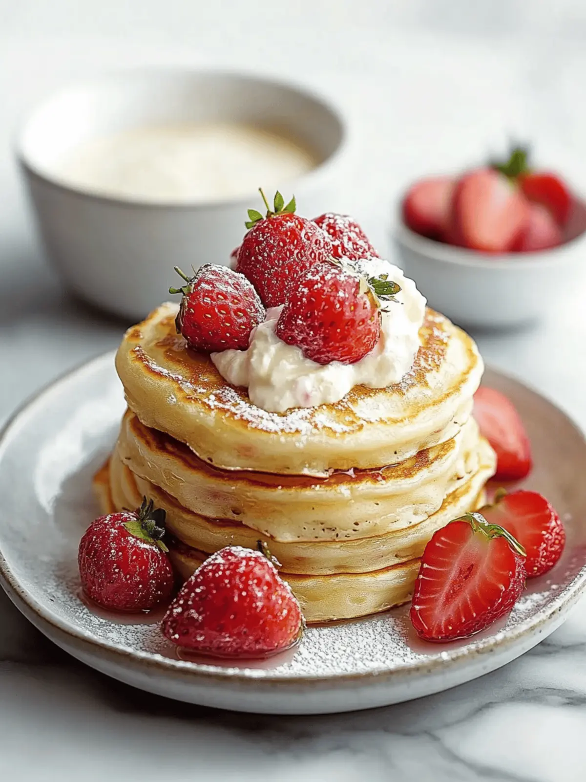 Strawberry Pancakes