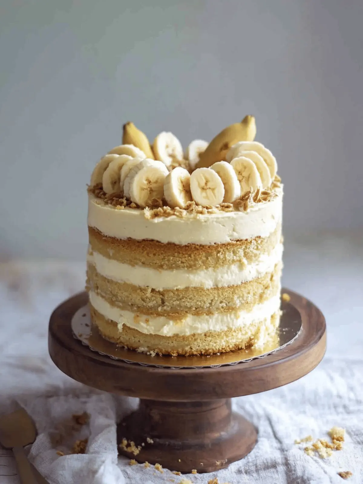 Banana Pudding Layer Cake