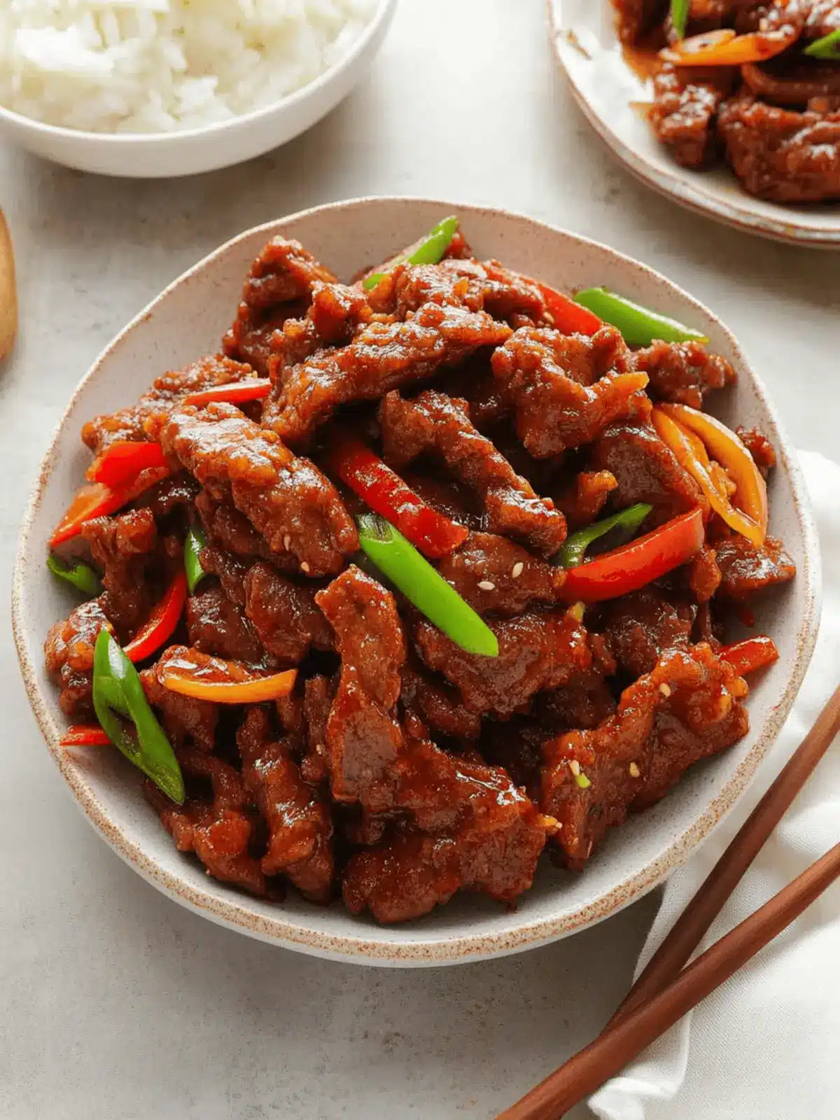 Crispy Sweet and Sour Beef