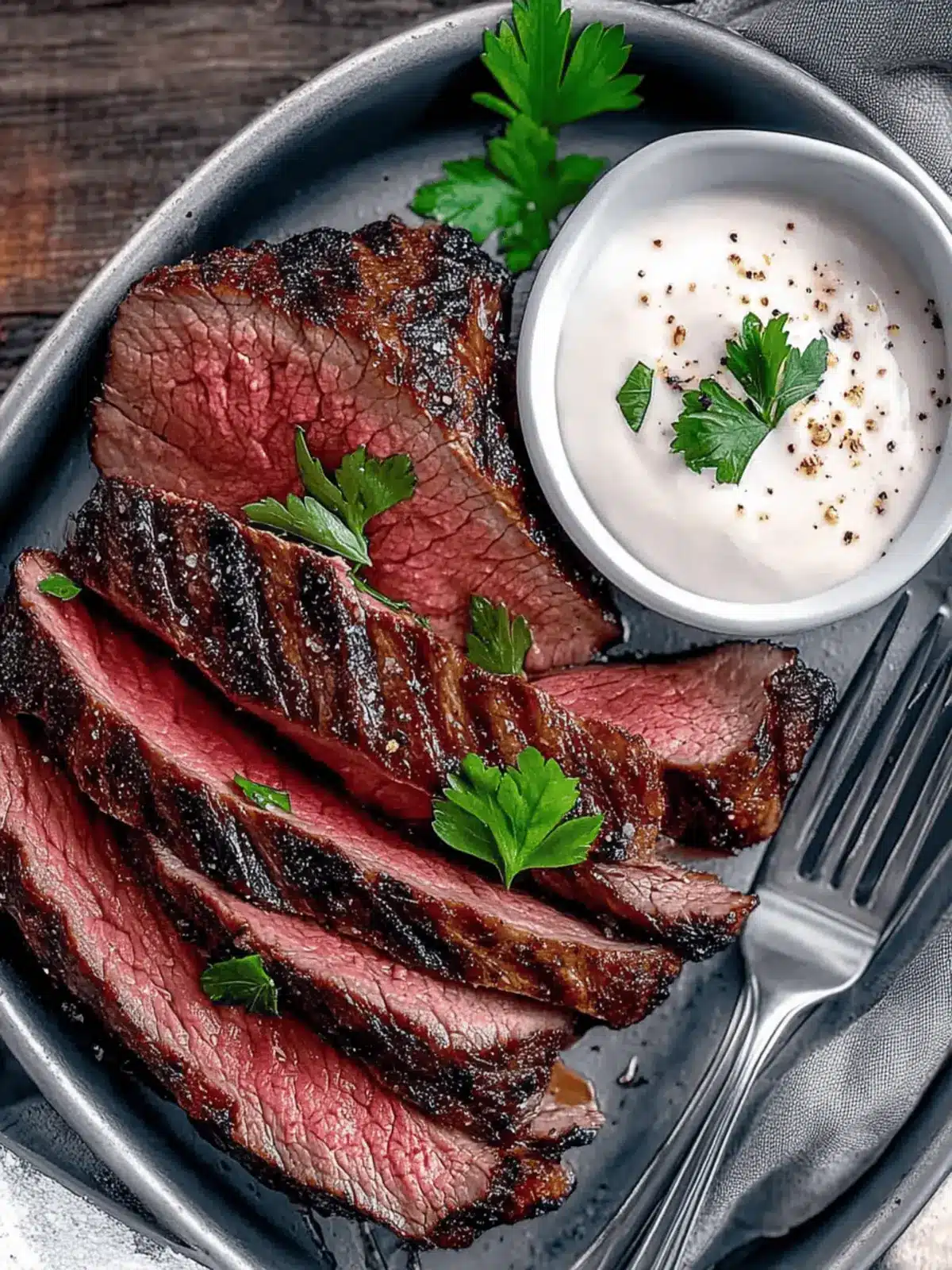 Grilled Marinated Tri Tip Steak - Ultimate Marinade