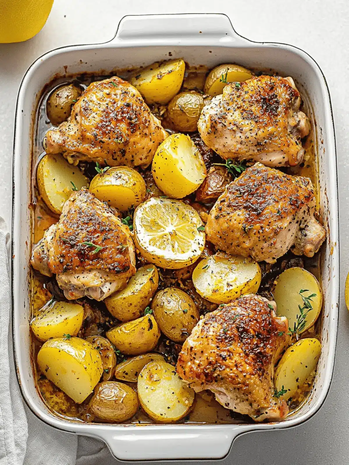 Greek Chicken and Potatoes