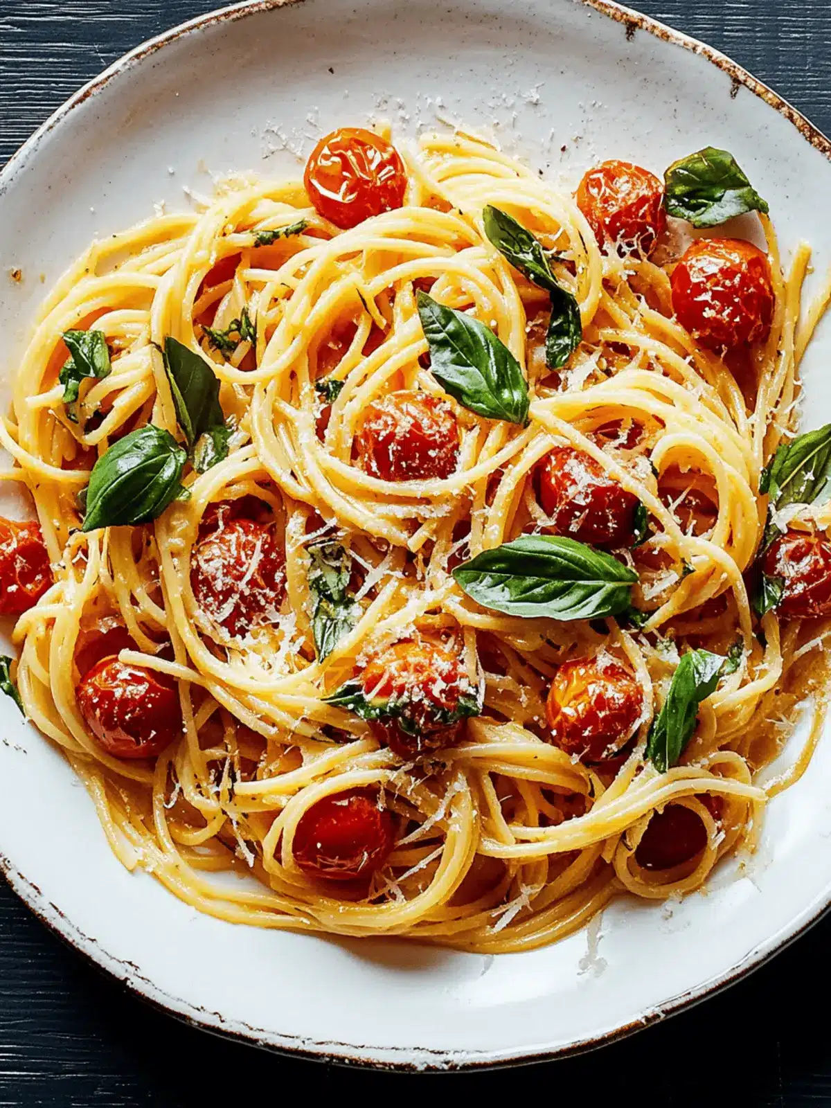 15-Minute Cherry Tomato Pasta