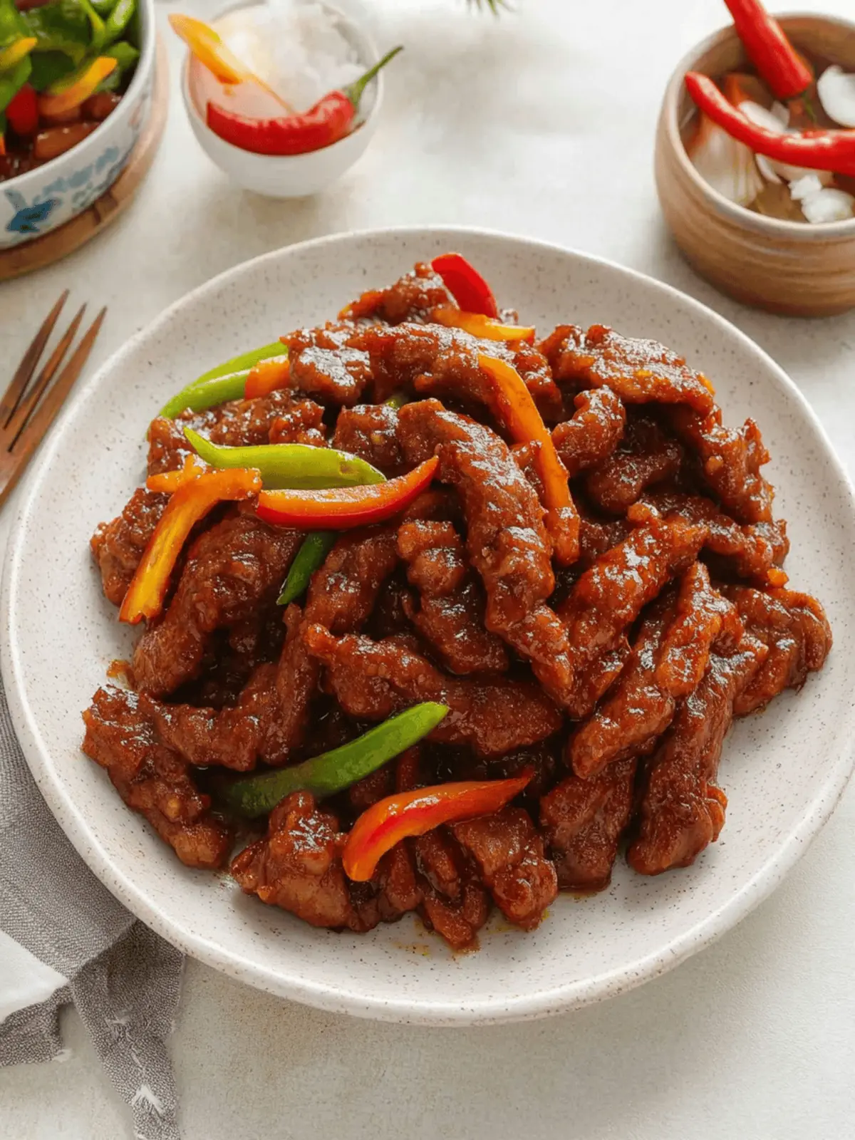 Crispy Sweet and Sour Beef