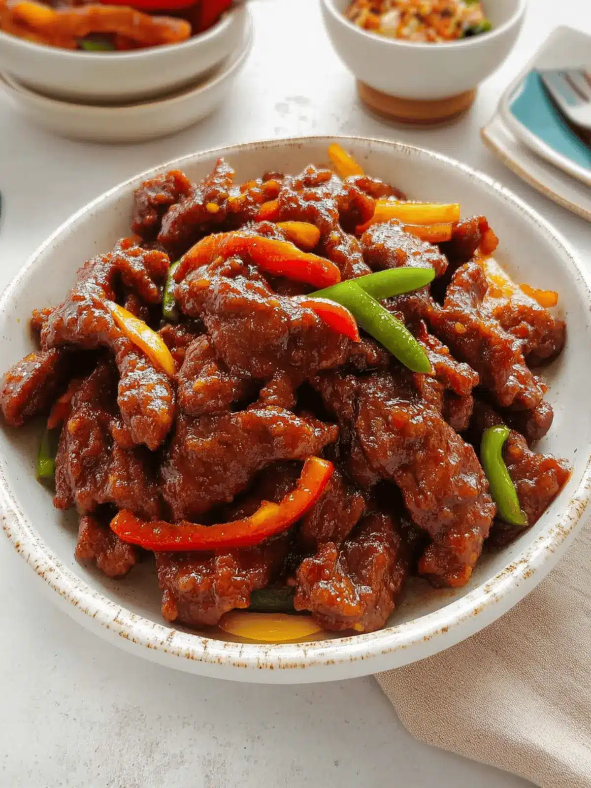 Crispy Sweet and Sour Beef