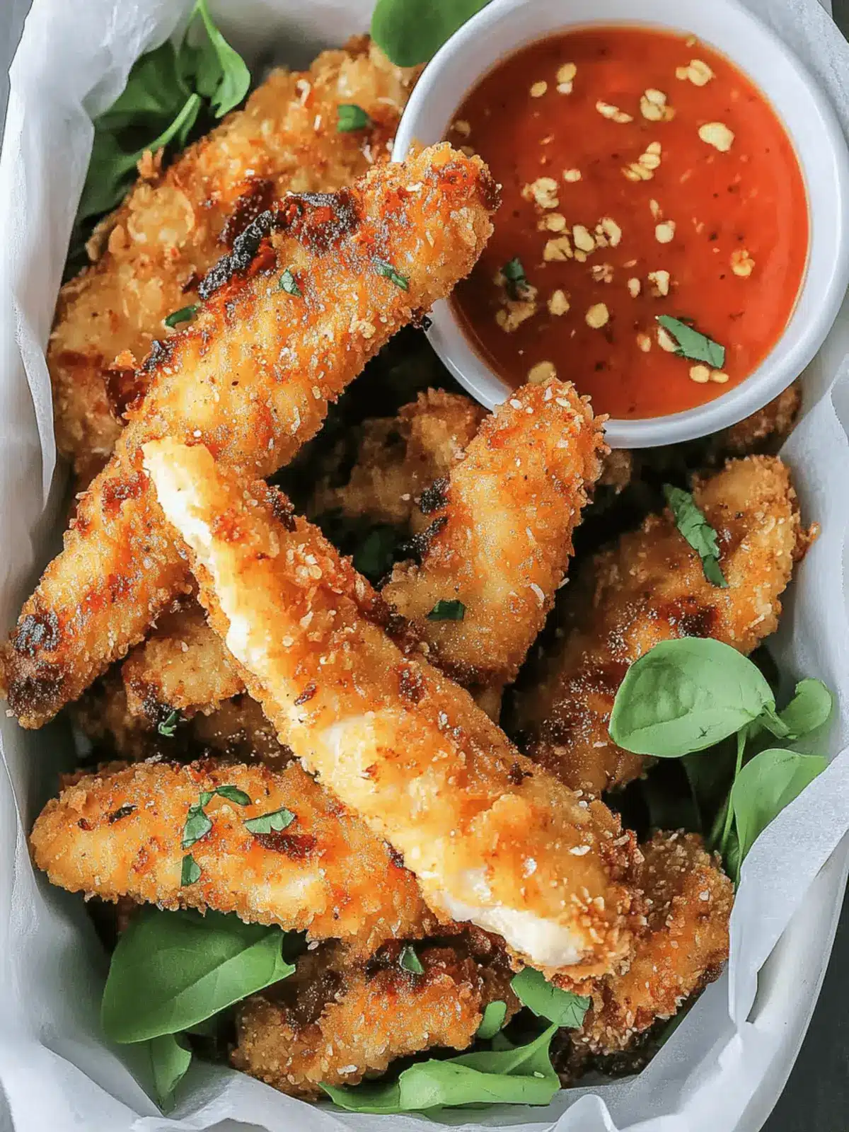 Spicy Coconut Chicken Tenders
