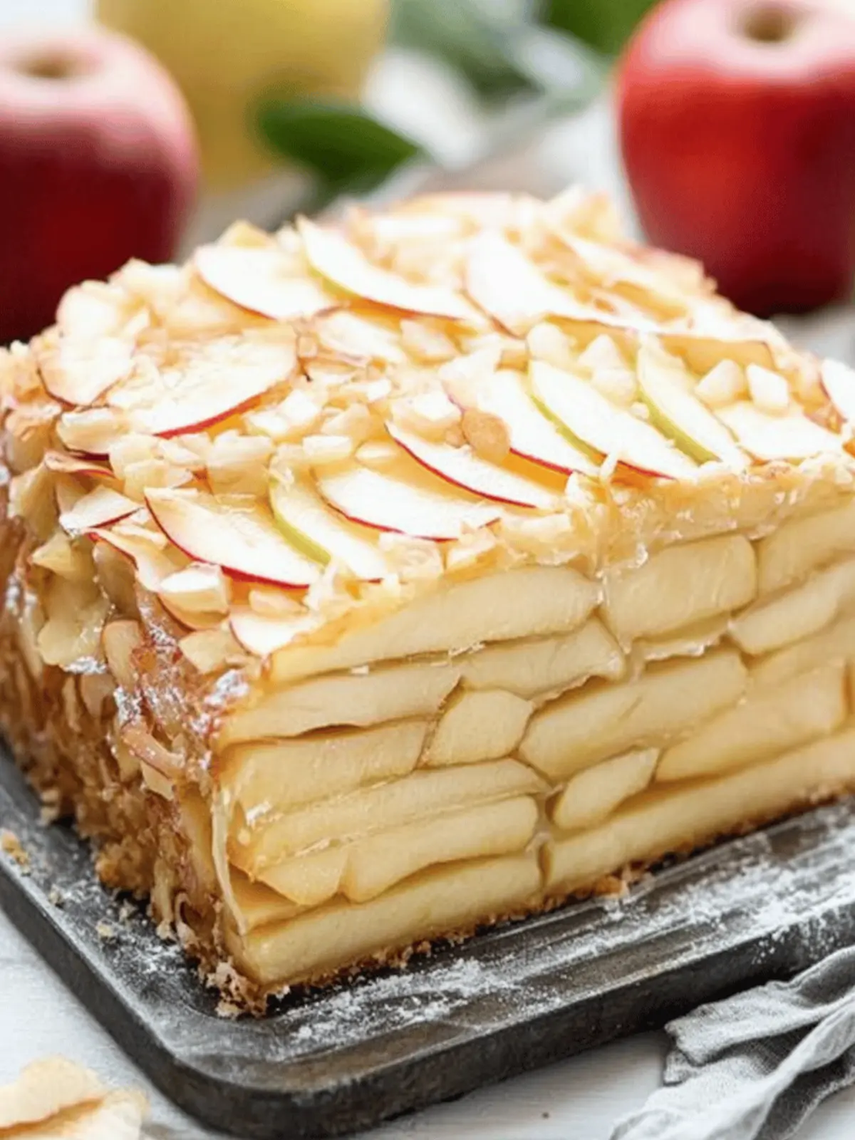 Invisible Apple Cake