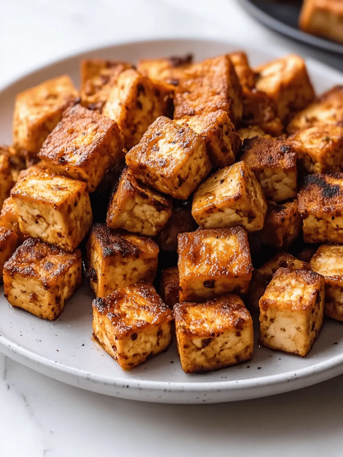 Basic Air Fried Tofu