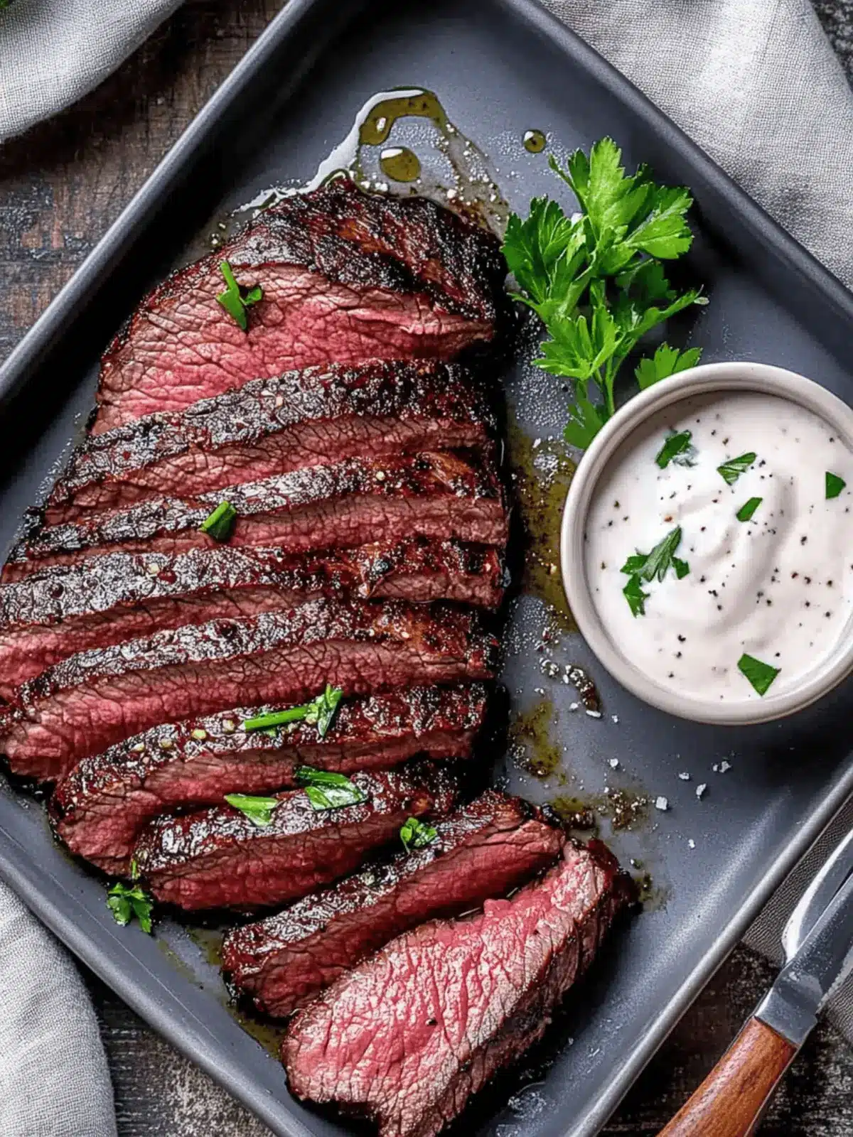 Grilled Marinated Tri Tip Steak - Ultimate Marinade