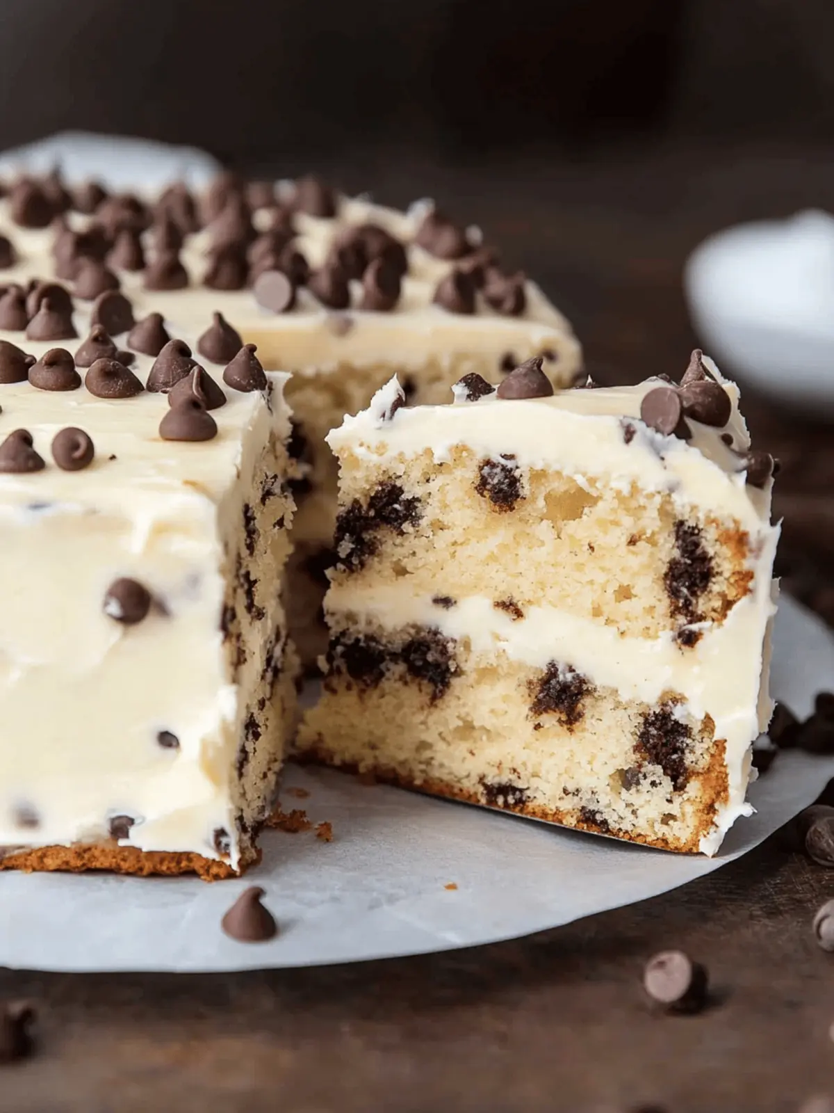 Chocolate Chip Cake