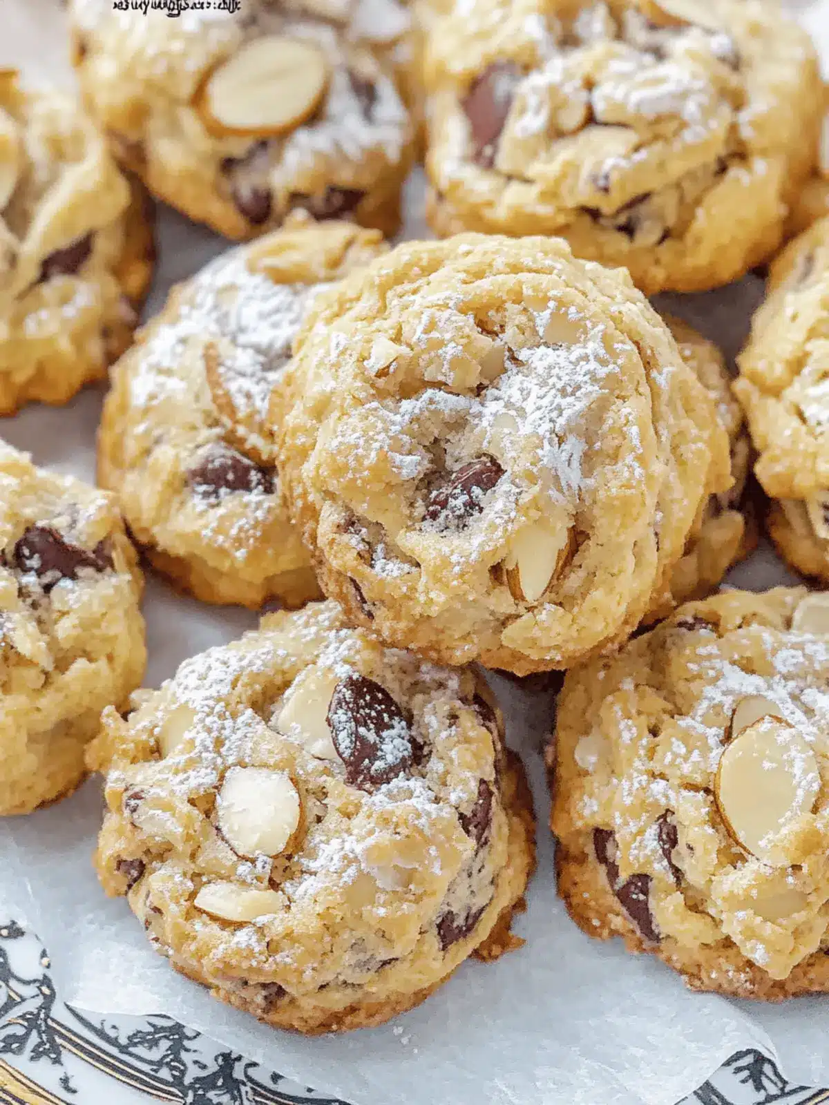 Almond Chocolate Chip Cookies