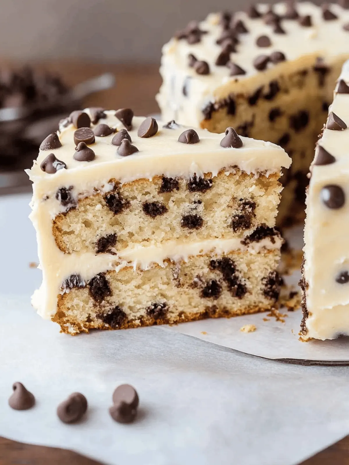 Chocolate Chip Cake