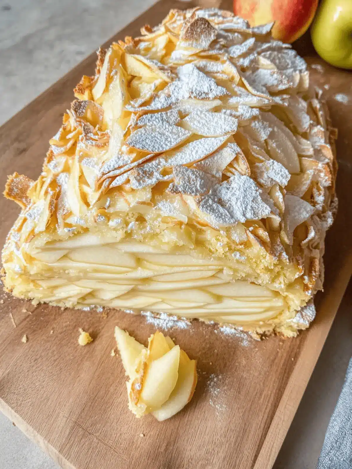 Invisible Apple Cake