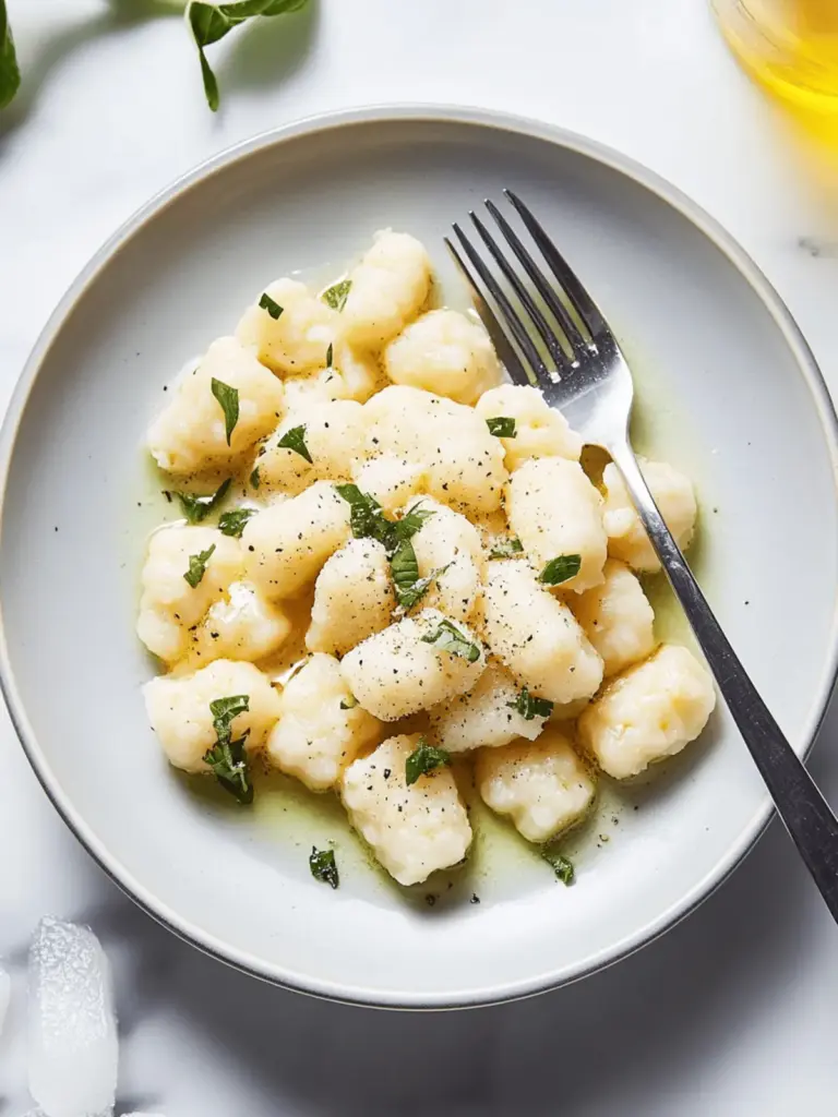 Quick Potato Gnocchi