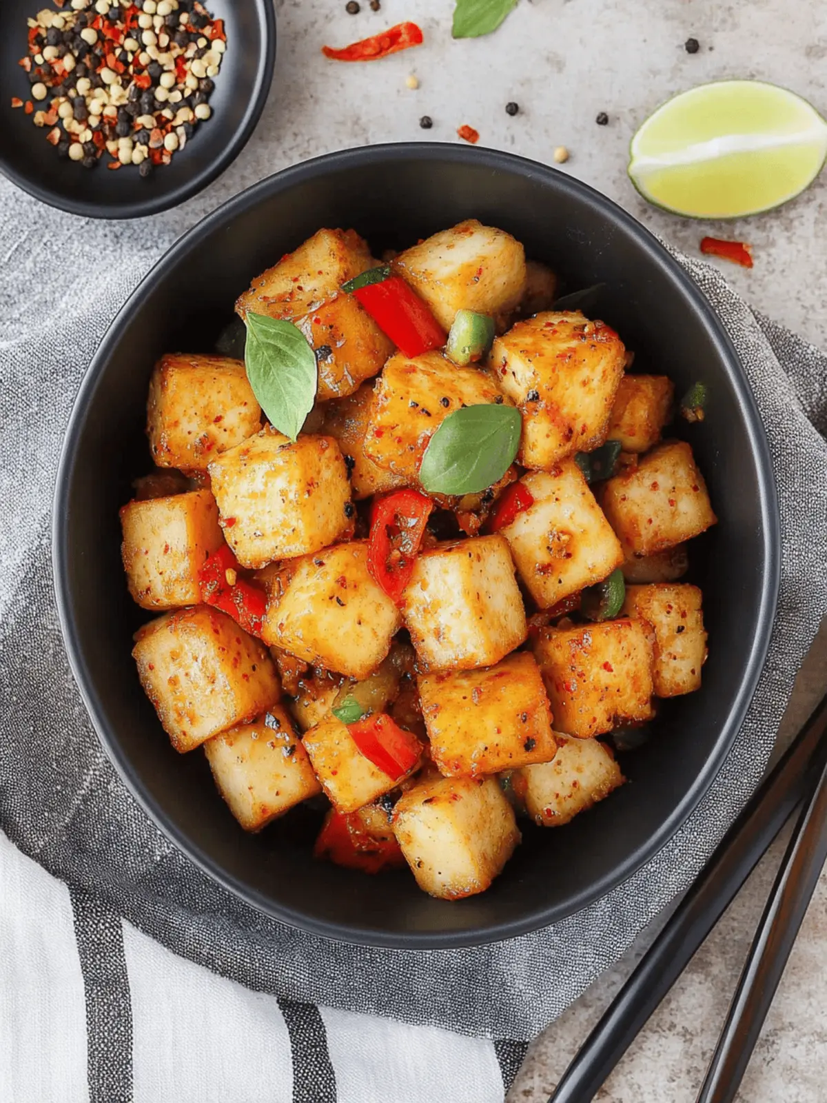 Salt and Pepper Tofu