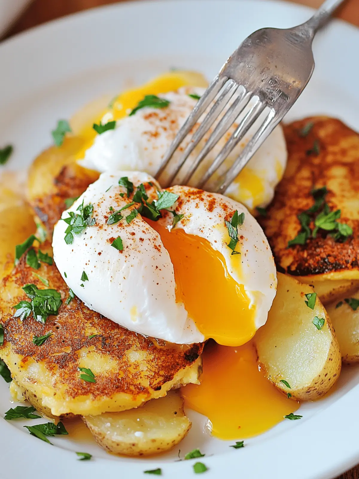 Spanish Poached Eggs with Paprika Potatoes