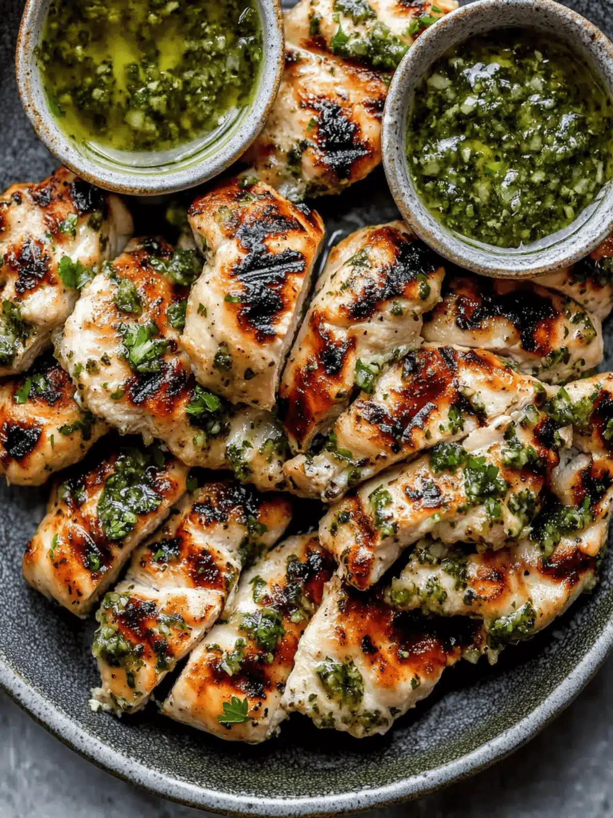 Grilled Chimichurri Chicken
