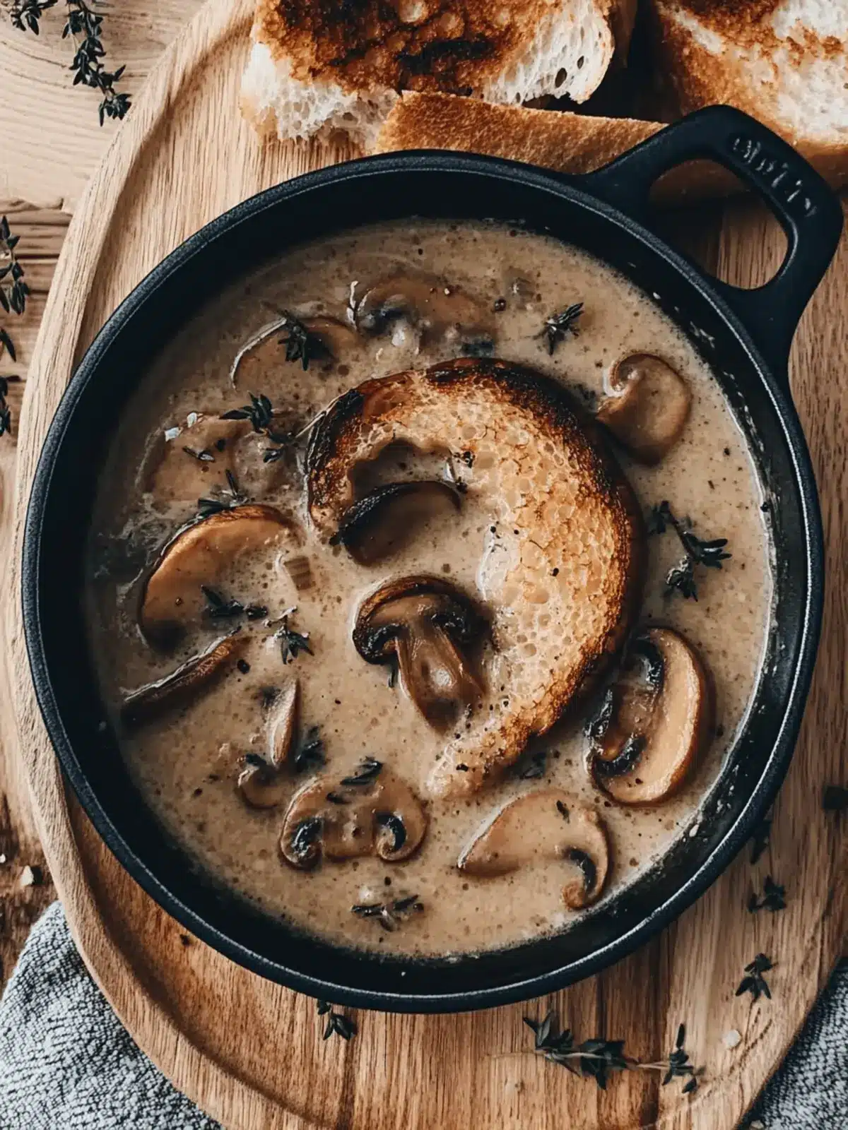 Cozy Mushroom Soup