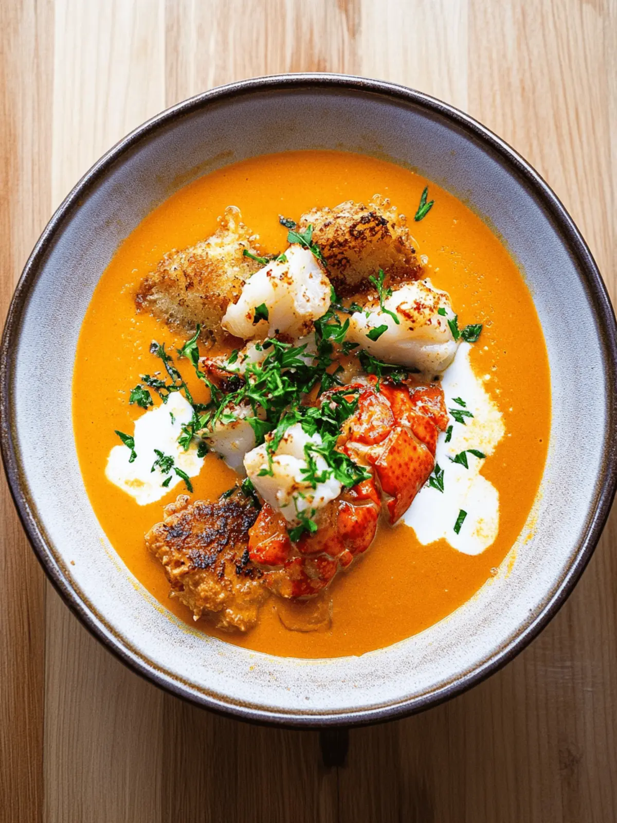 Lobster Bisque - Dennis Prescott