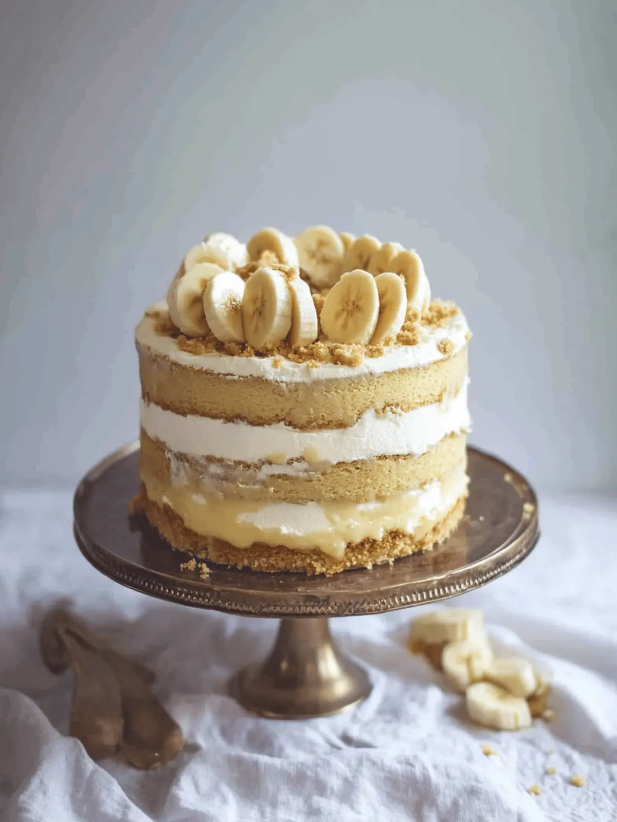 Banana Pudding Layer Cake
