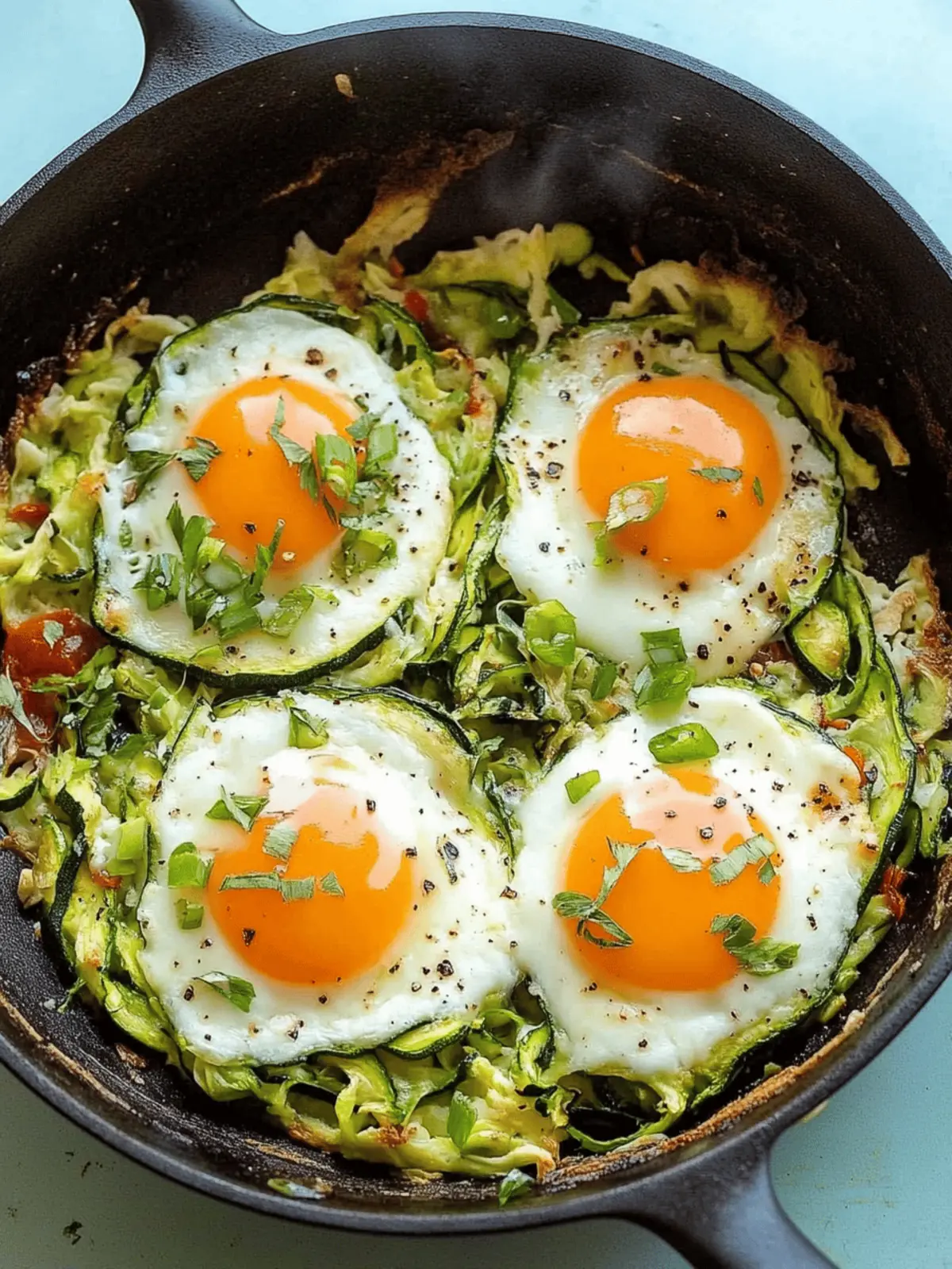 Zucchini Breakfast Skillet