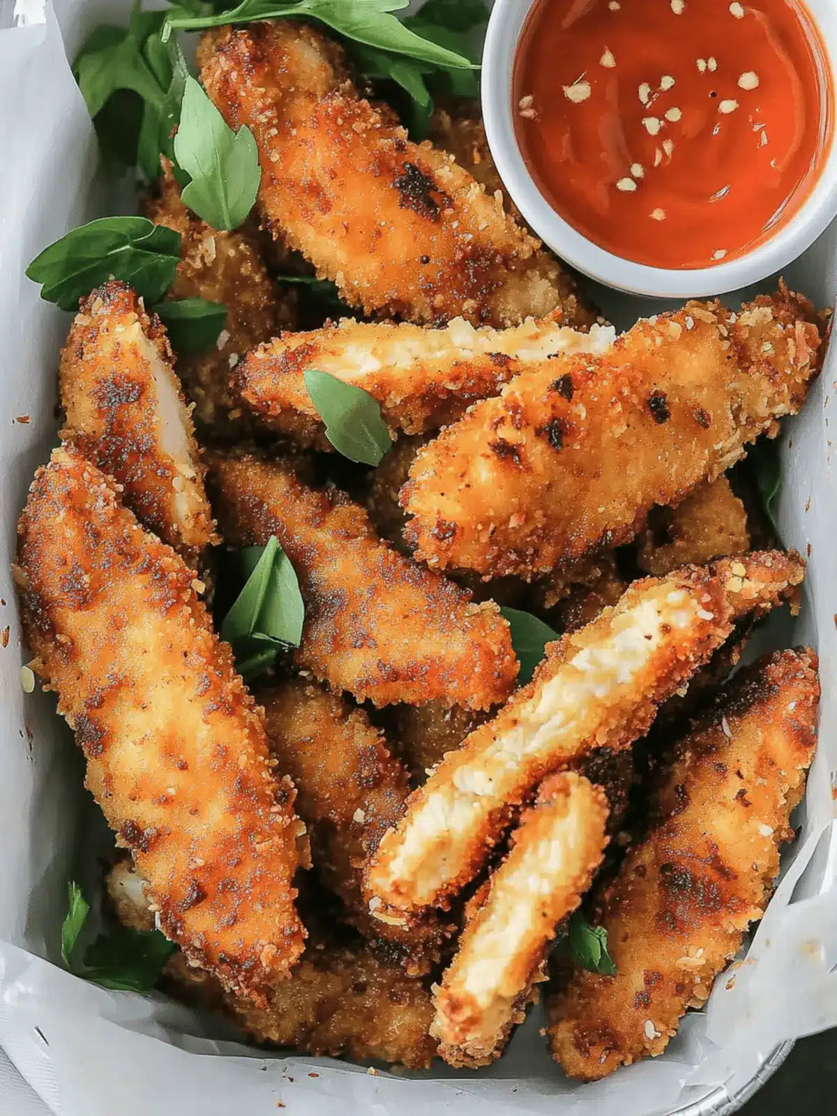 Spicy Coconut Chicken Tenders