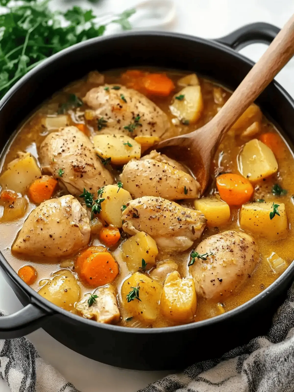 One-Pot Stewed Chicken