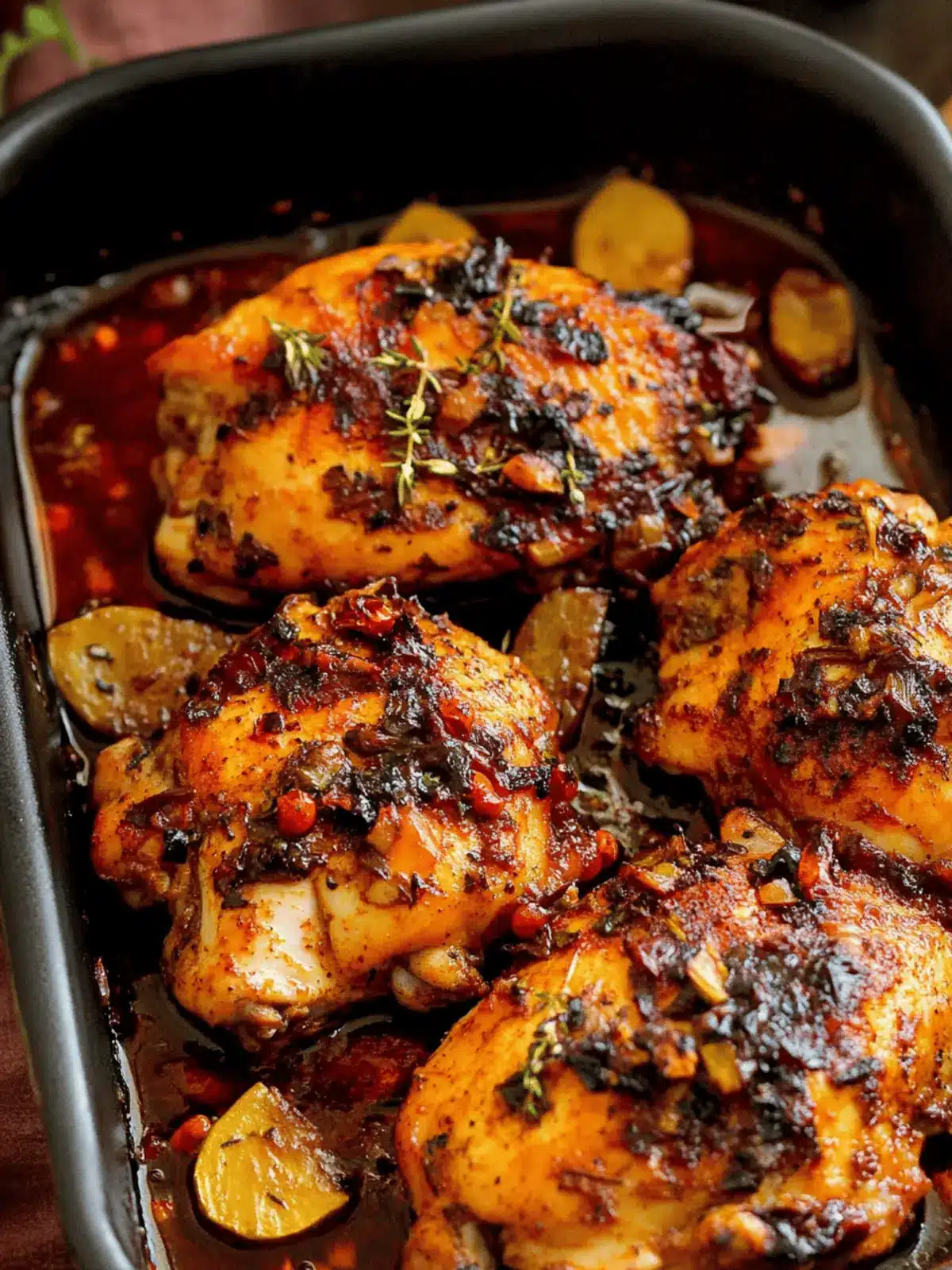 Spicy Mediterranean Chicken Thighs