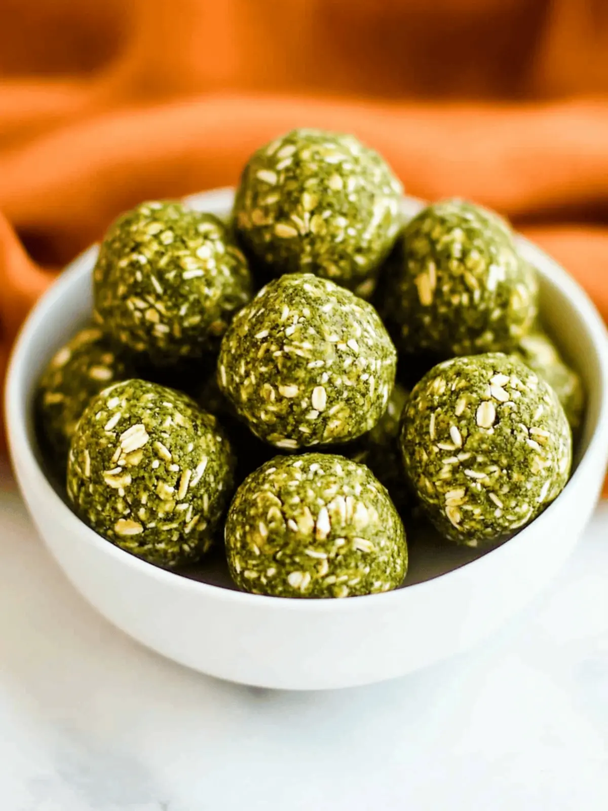 Easy No-Bake Matcha Protein Bites
